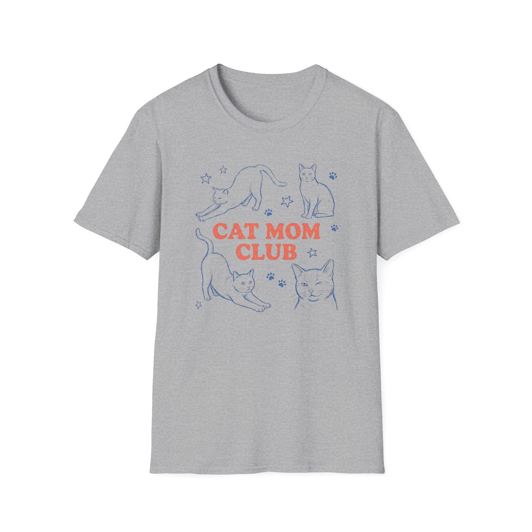 Cat Mom Club T-Shirt