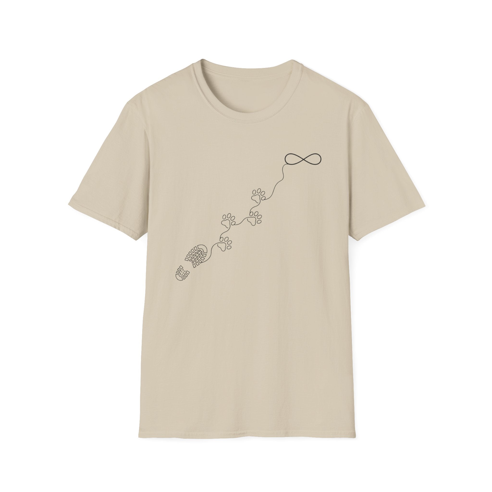 Pawprints Never Leave T-Shirt