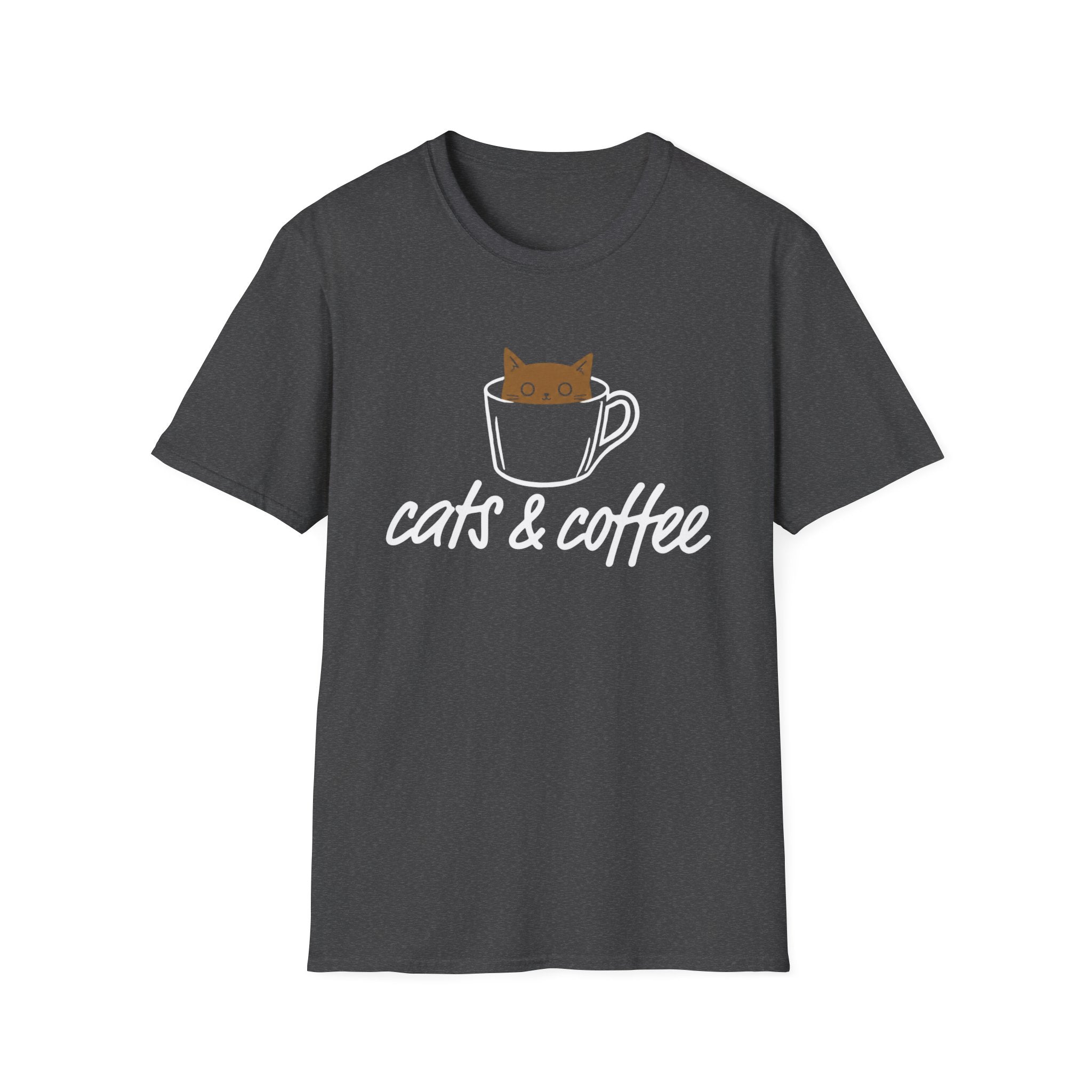 Coffee Cat Mood T-Shirt