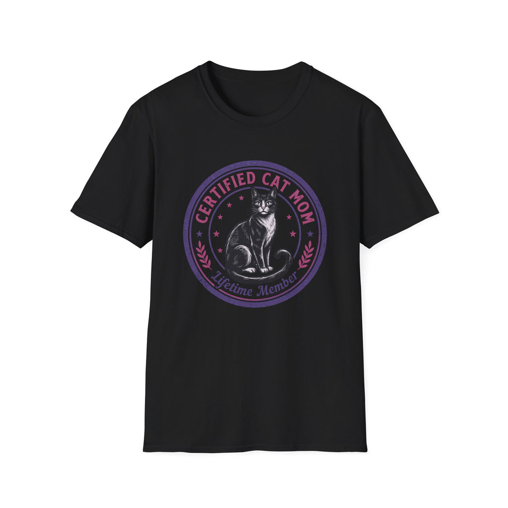 Certified Cat Mom T-Shirt