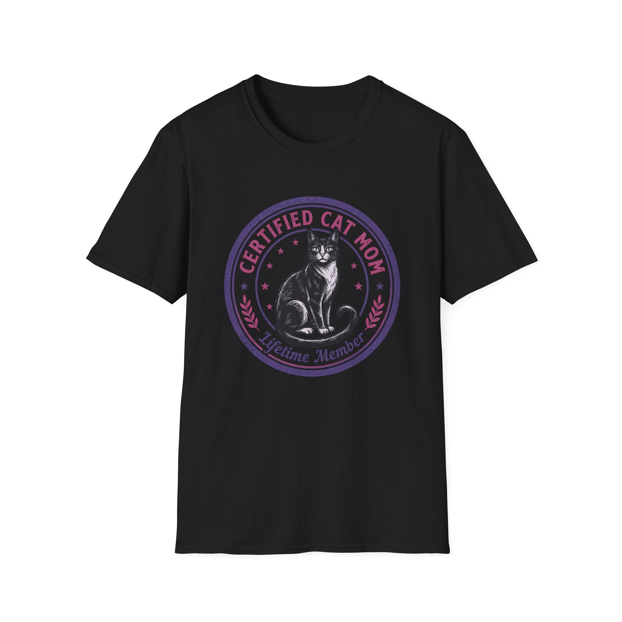 Certified Cat Mom T-Shirt