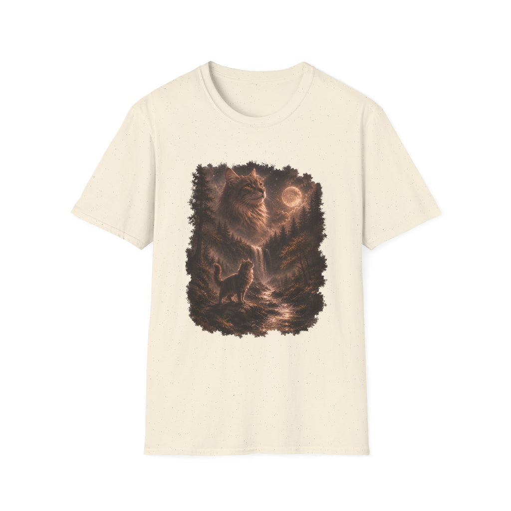 Moonlit Cat Spirit T-Shirt