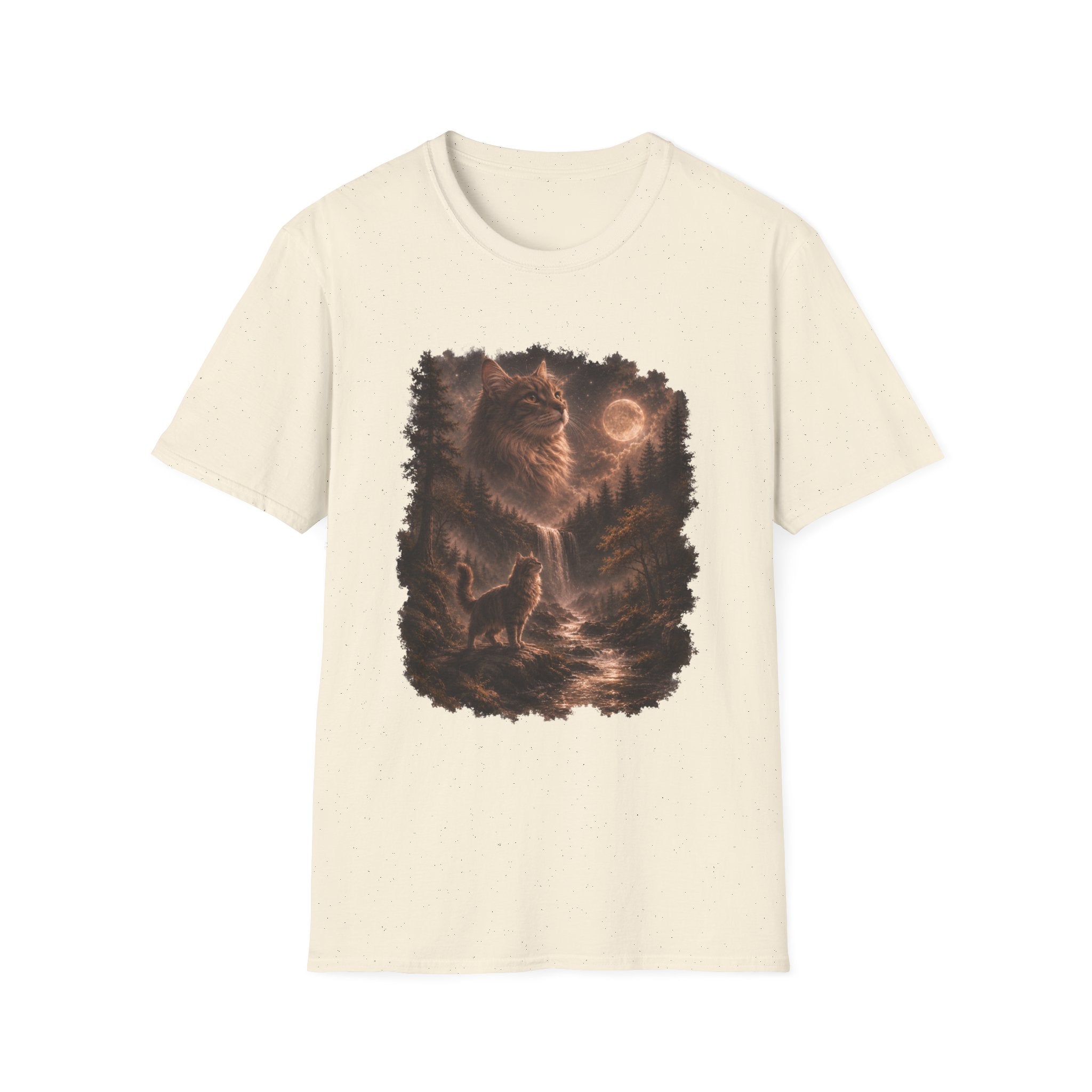 Moonlit Cat Spirit T-Shirt
