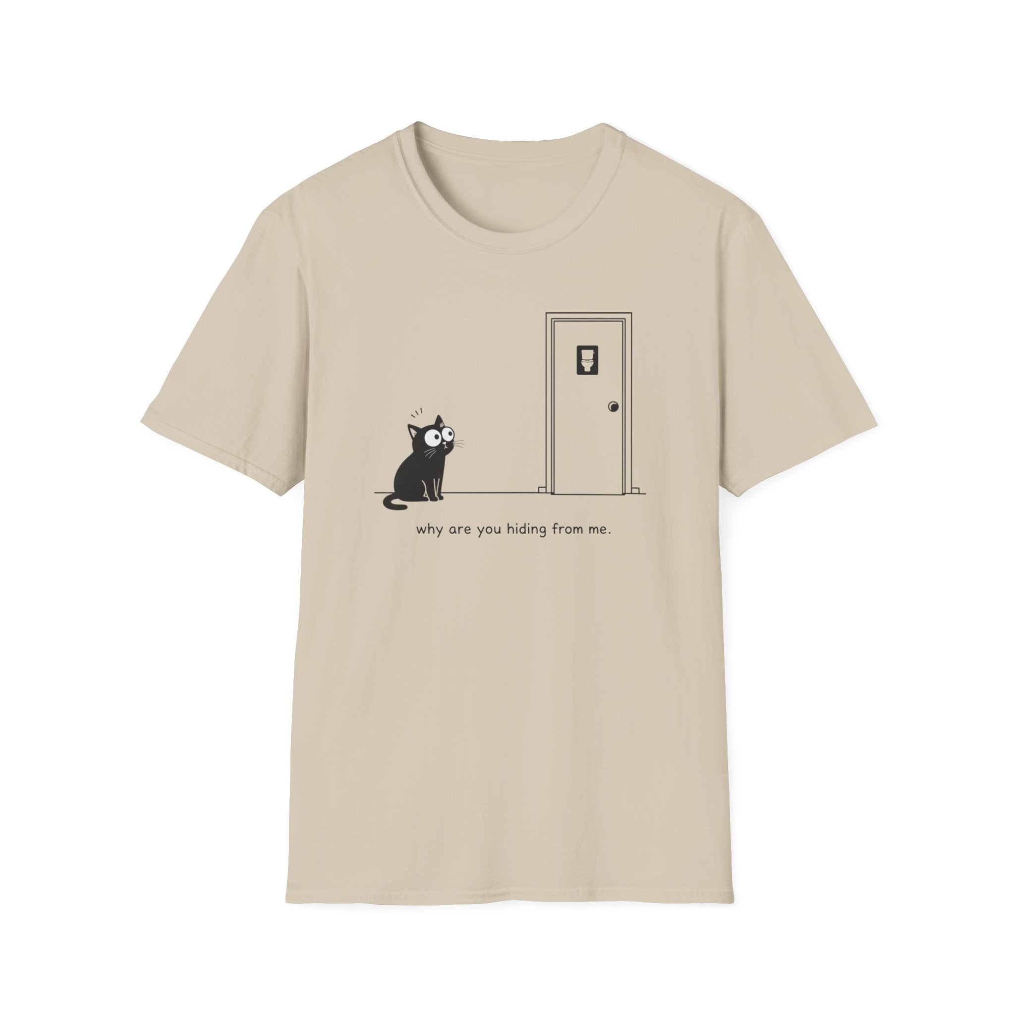 Hiding Cat T-Shirt