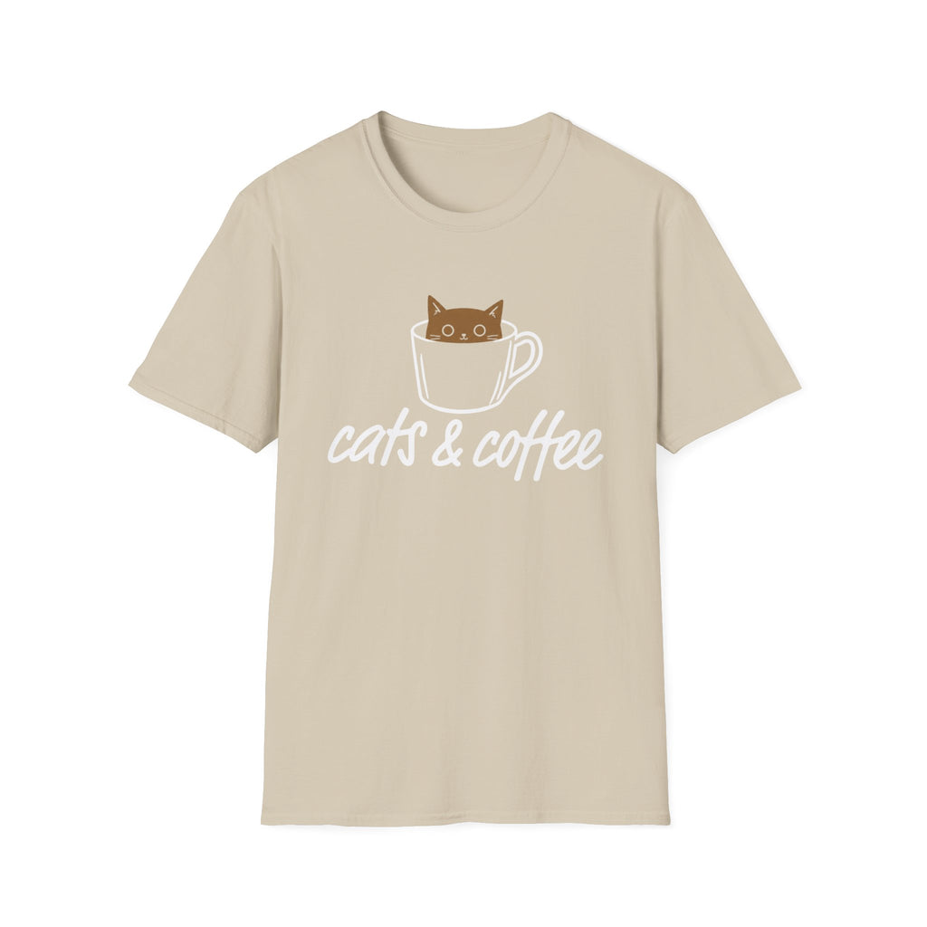 Coffee Cat Mood T-Shirt