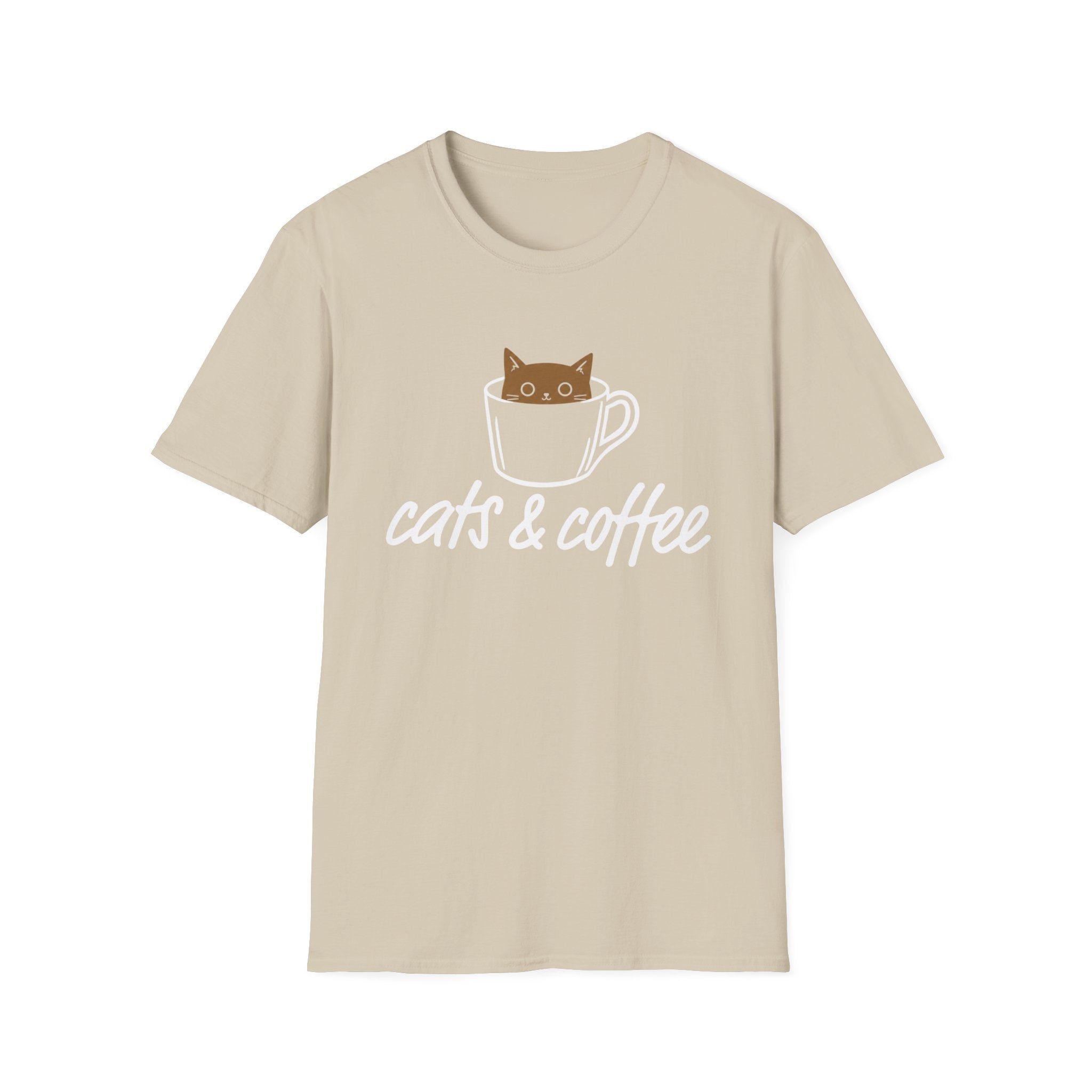 Coffee Cat Mood T-Shirt