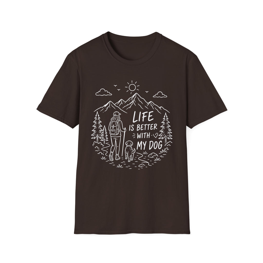 Life Better With Dog T-Shirt