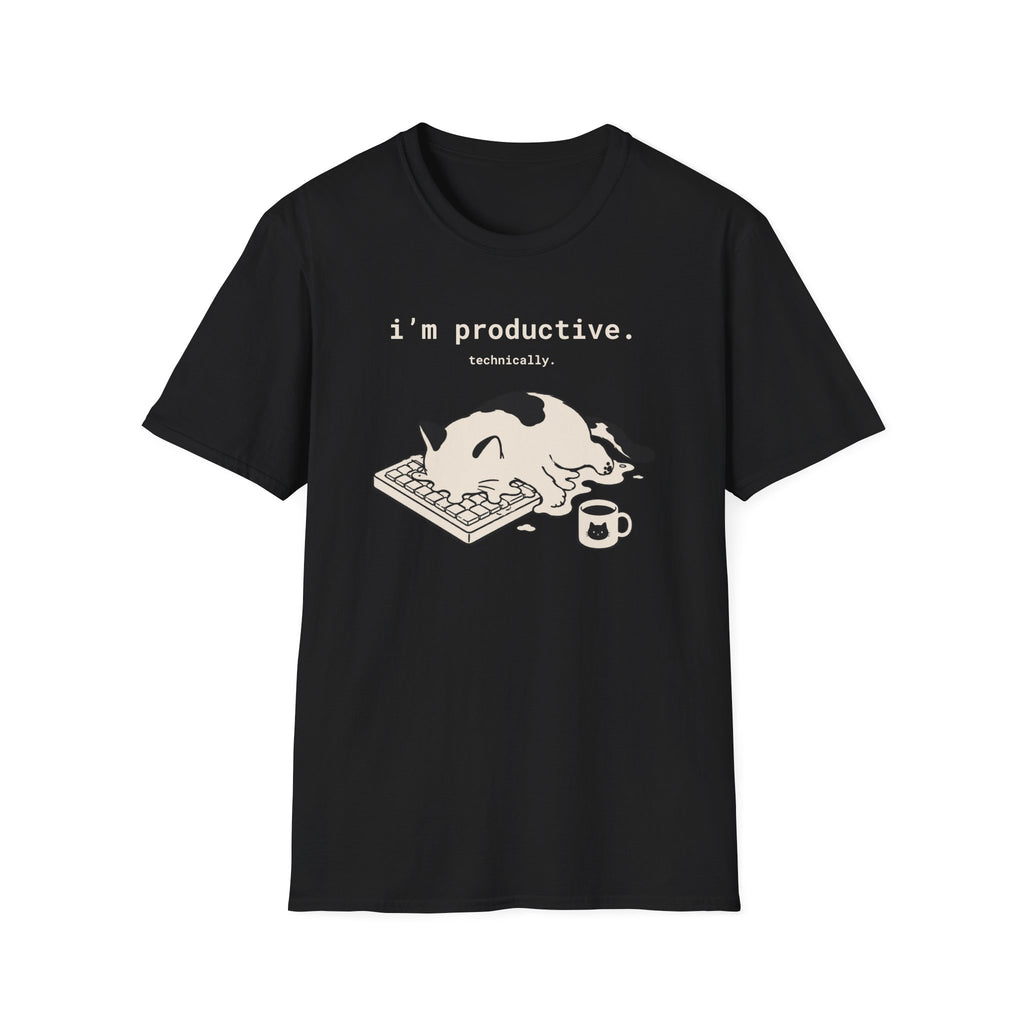 Productive Cat T-Shirt