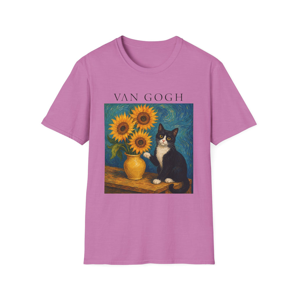 Van Gogh Cat T-Shirt