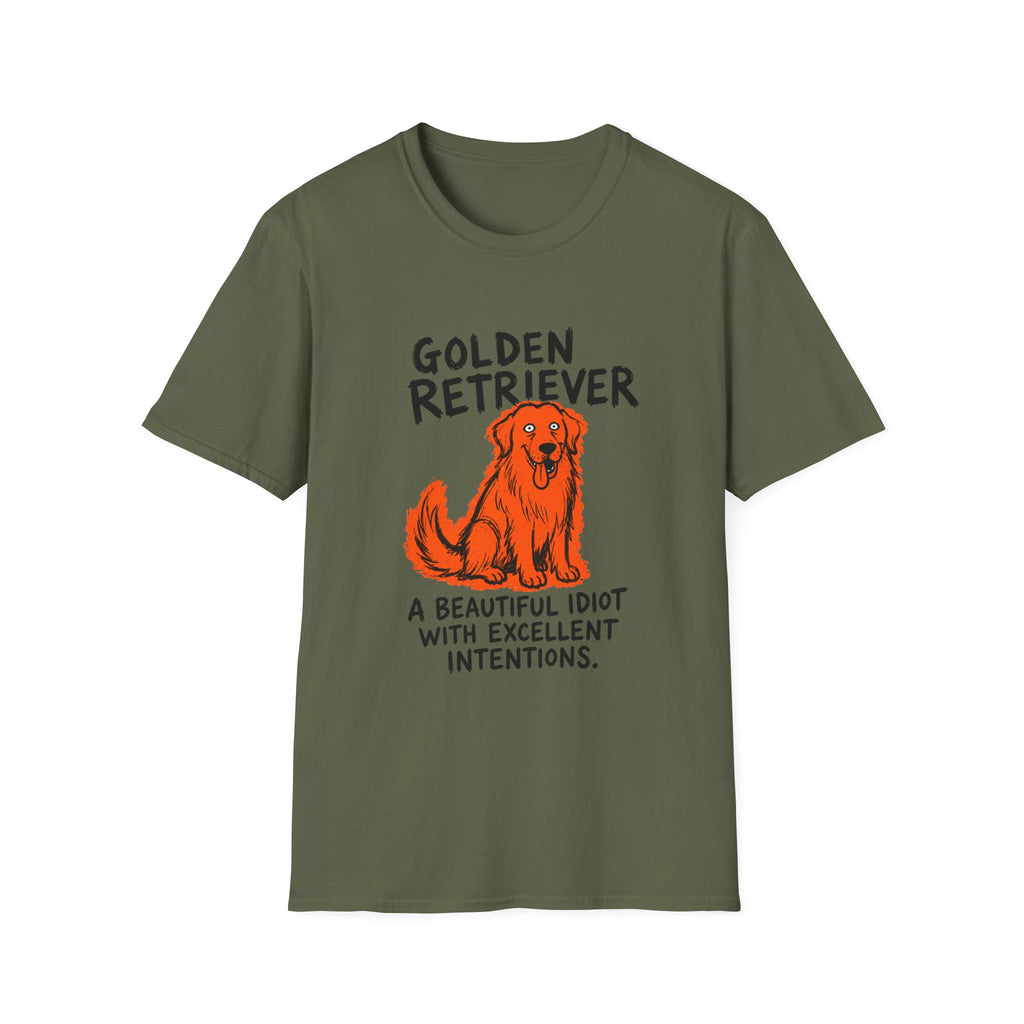 Golden Retriever Logic T-Shirt