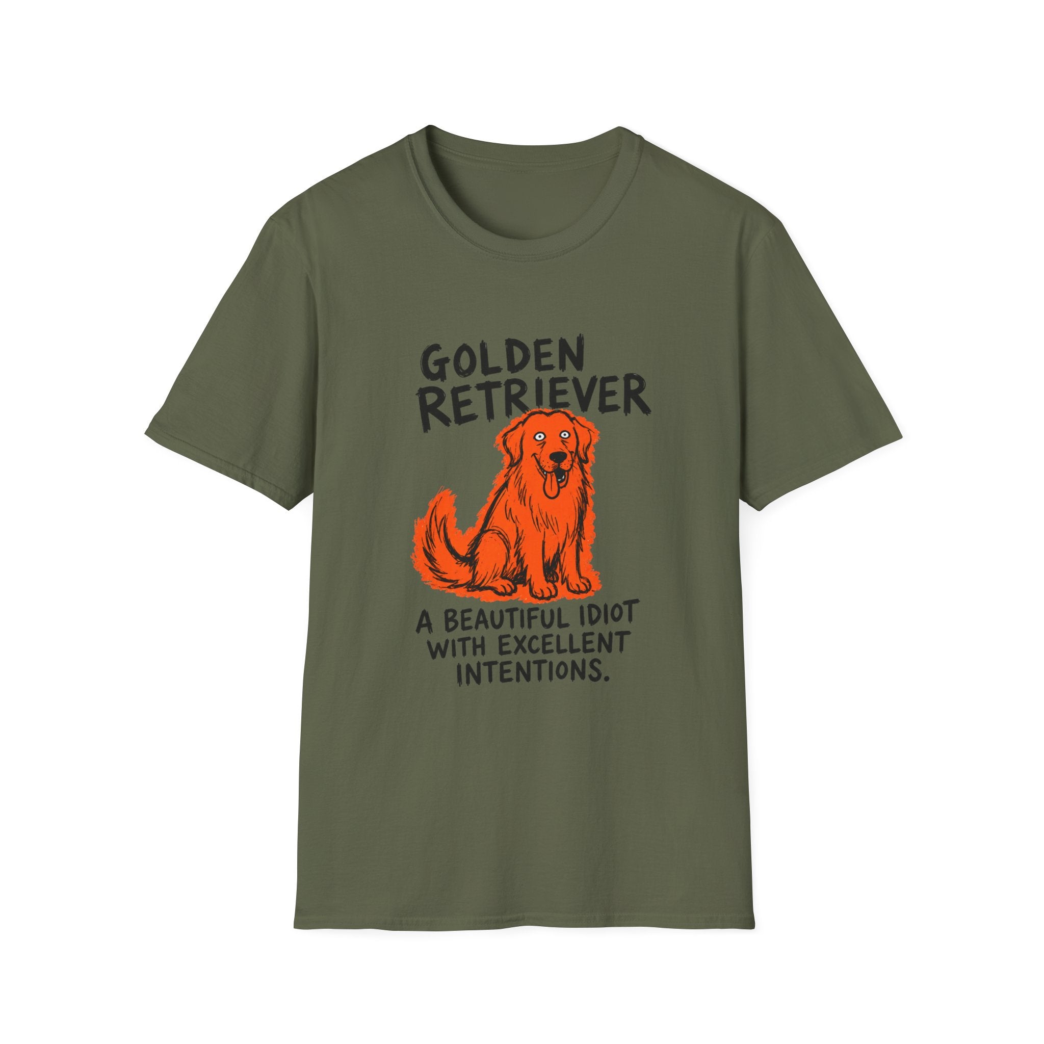 Golden Retriever Logic T-Shirt