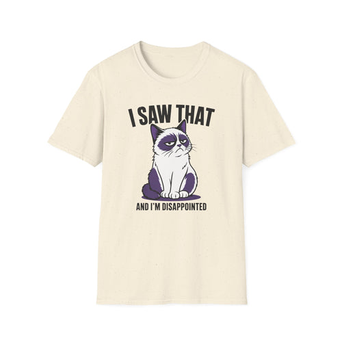 Disappointed Cat T-Shirt