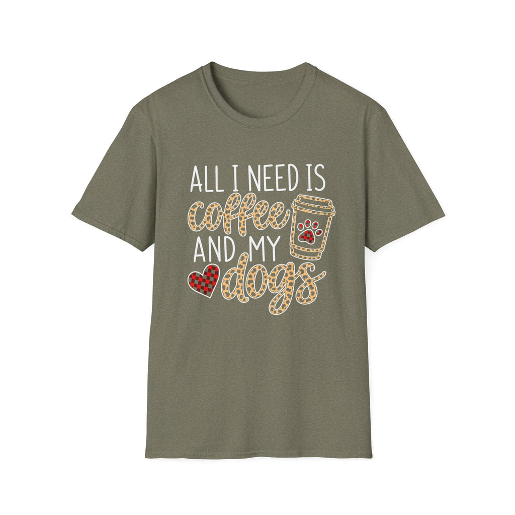 Coffee & Dogs, Obviously T-Shirt