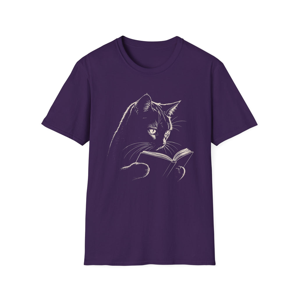 Bookish Cat Energy T-Shirt