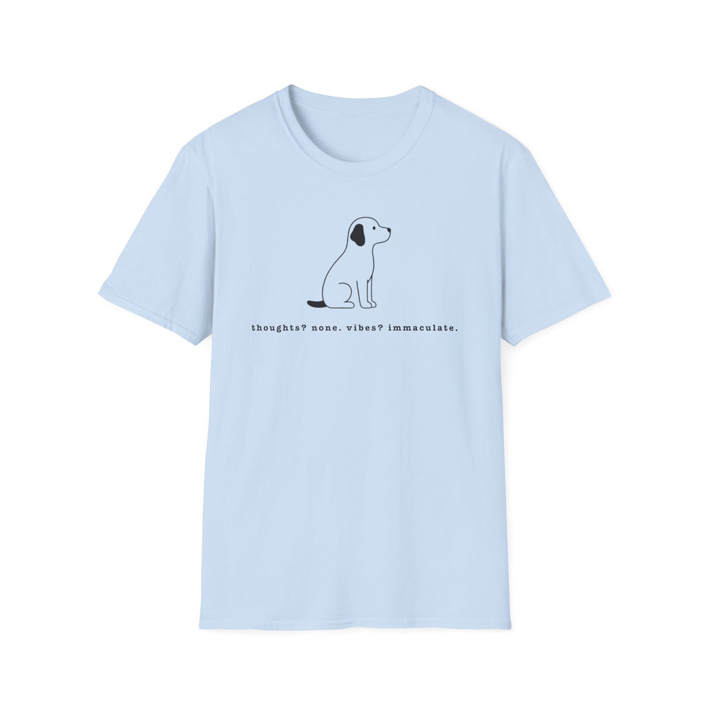 Simple Sitting Dog T-Shirt