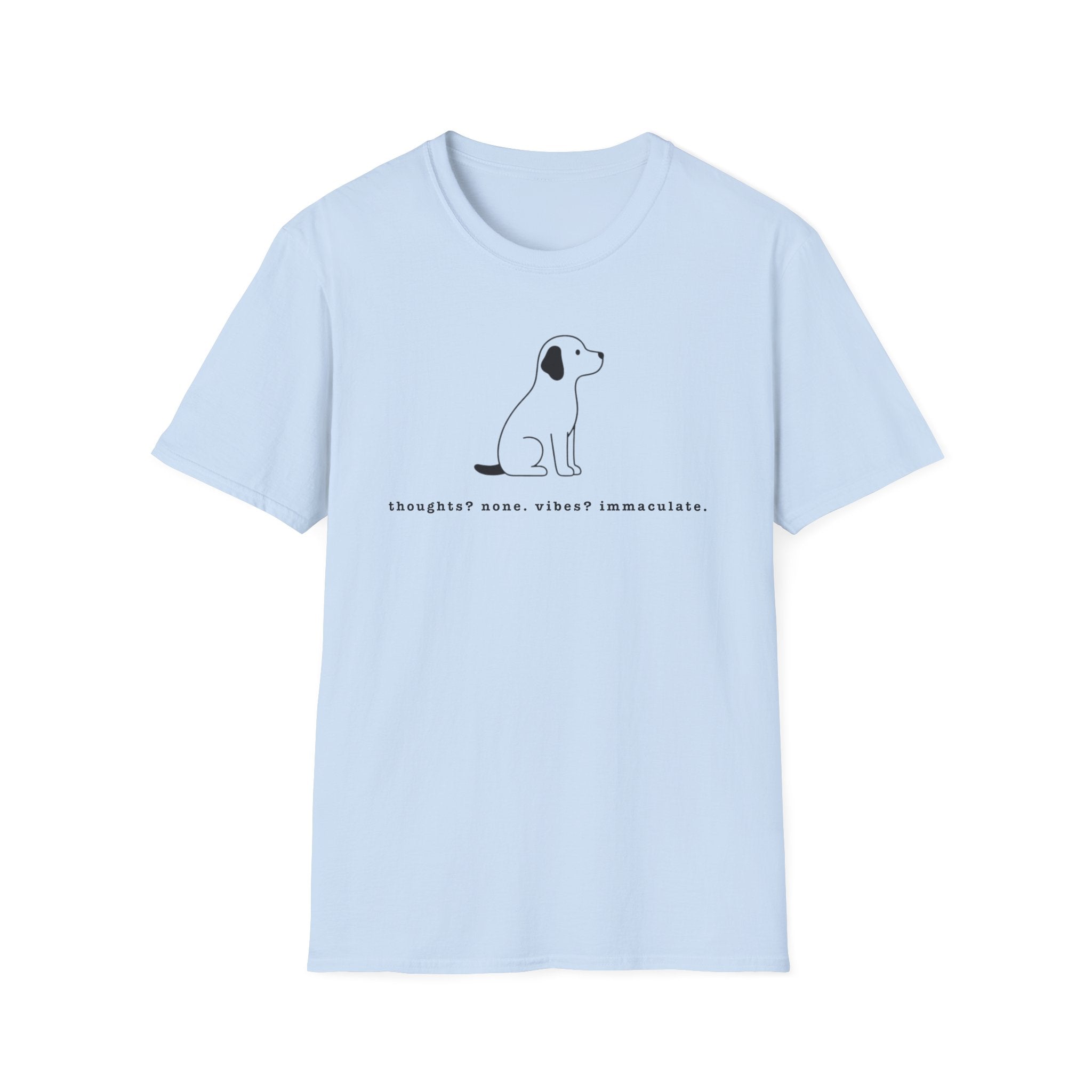 Simple Sitting Dog T-Shirt