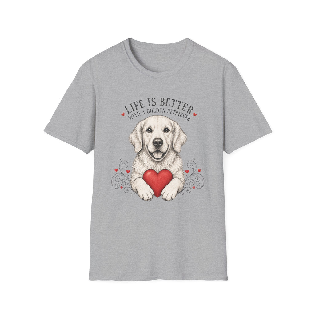 Golden Retriever Love Tax T-Shirt