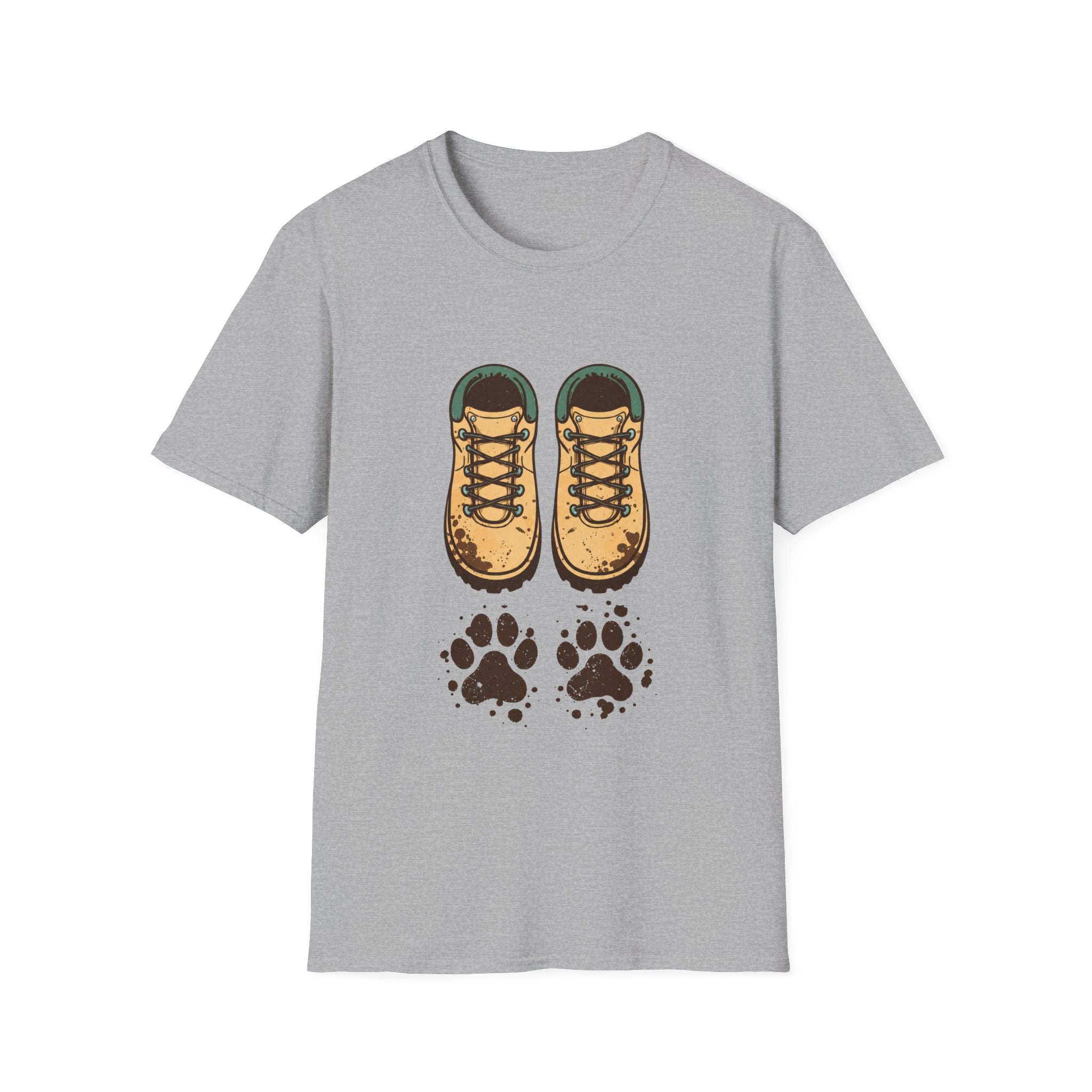 rail Dirt & Dog Prints T-Shirt