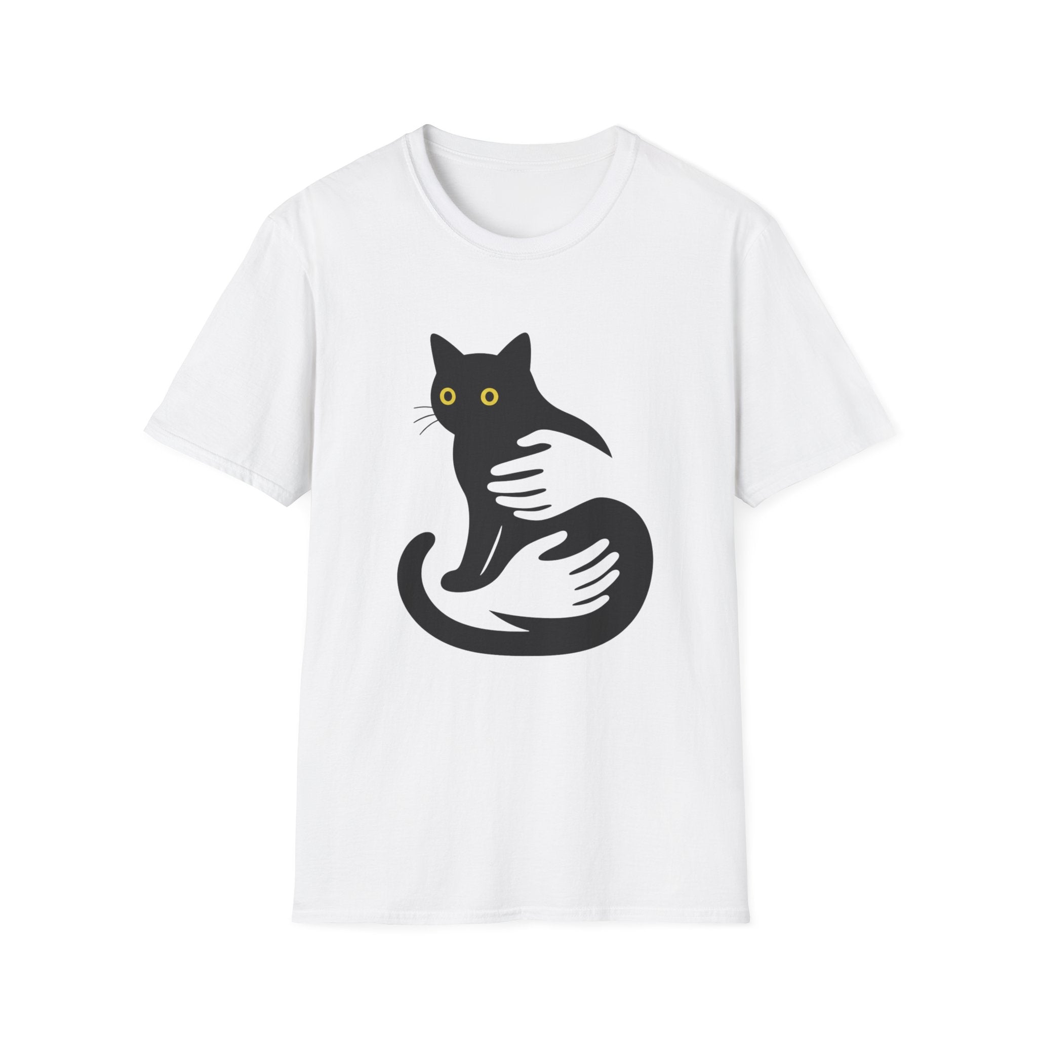 Midnight Cat Hug T-Shirt