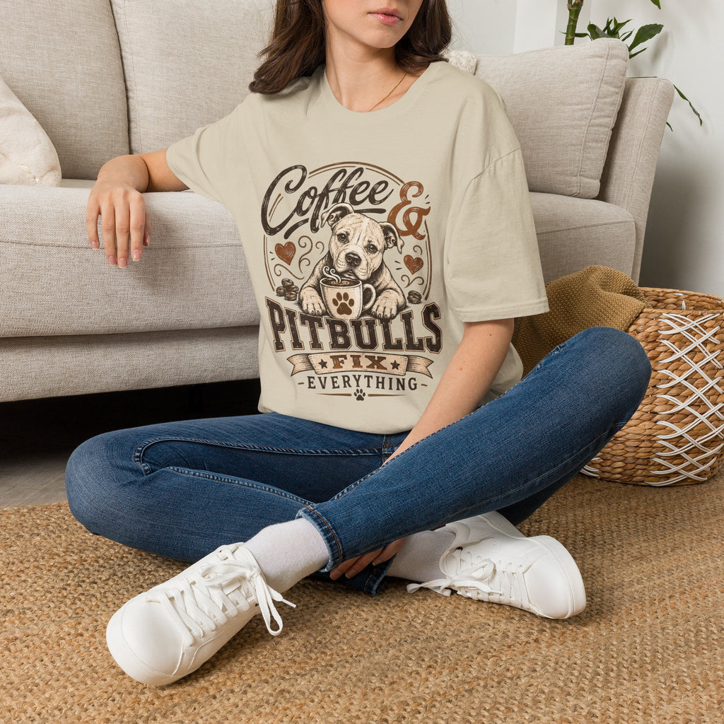 Coffee & Pitbulls T-Shirt