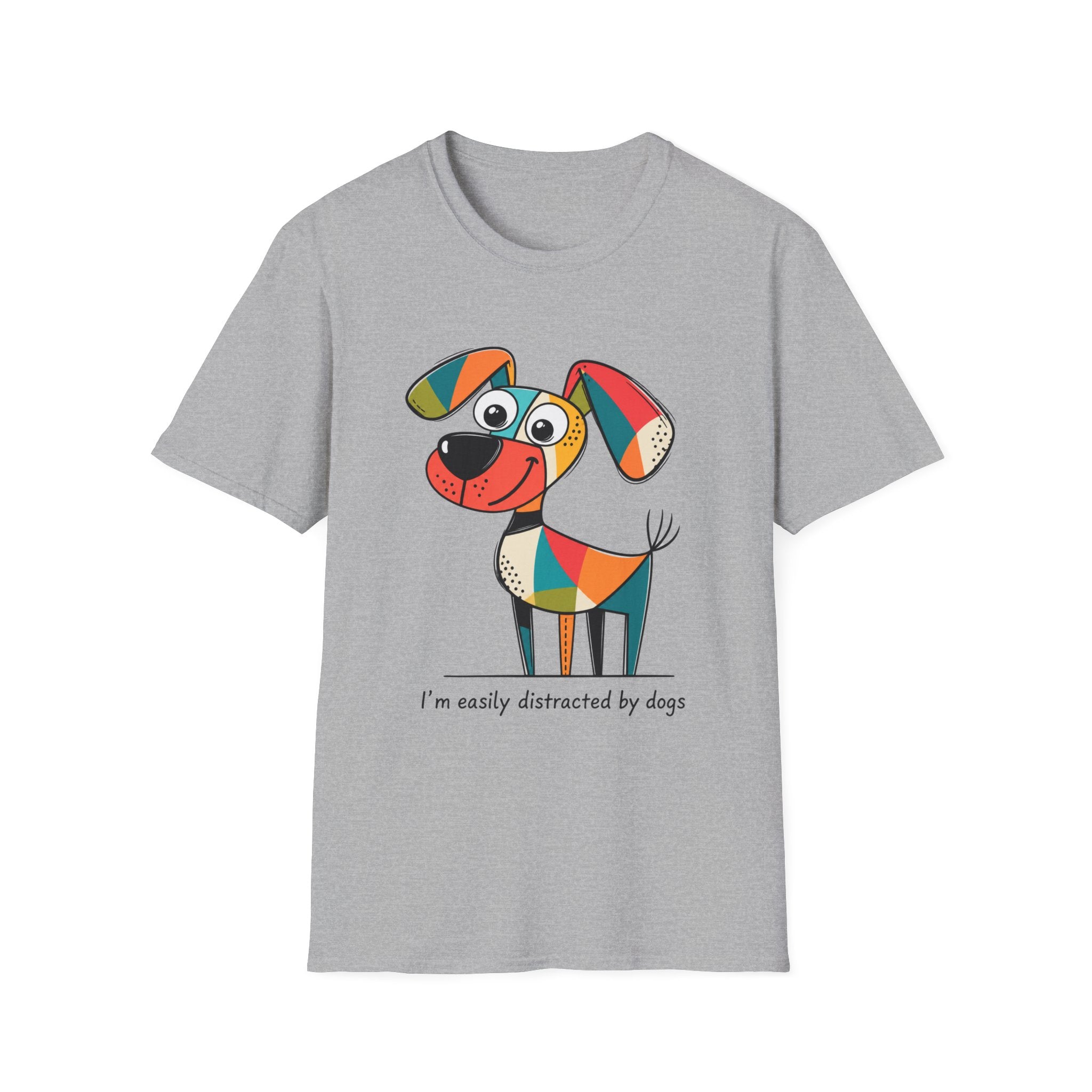Easily Distracted by Dogs T-Shirt