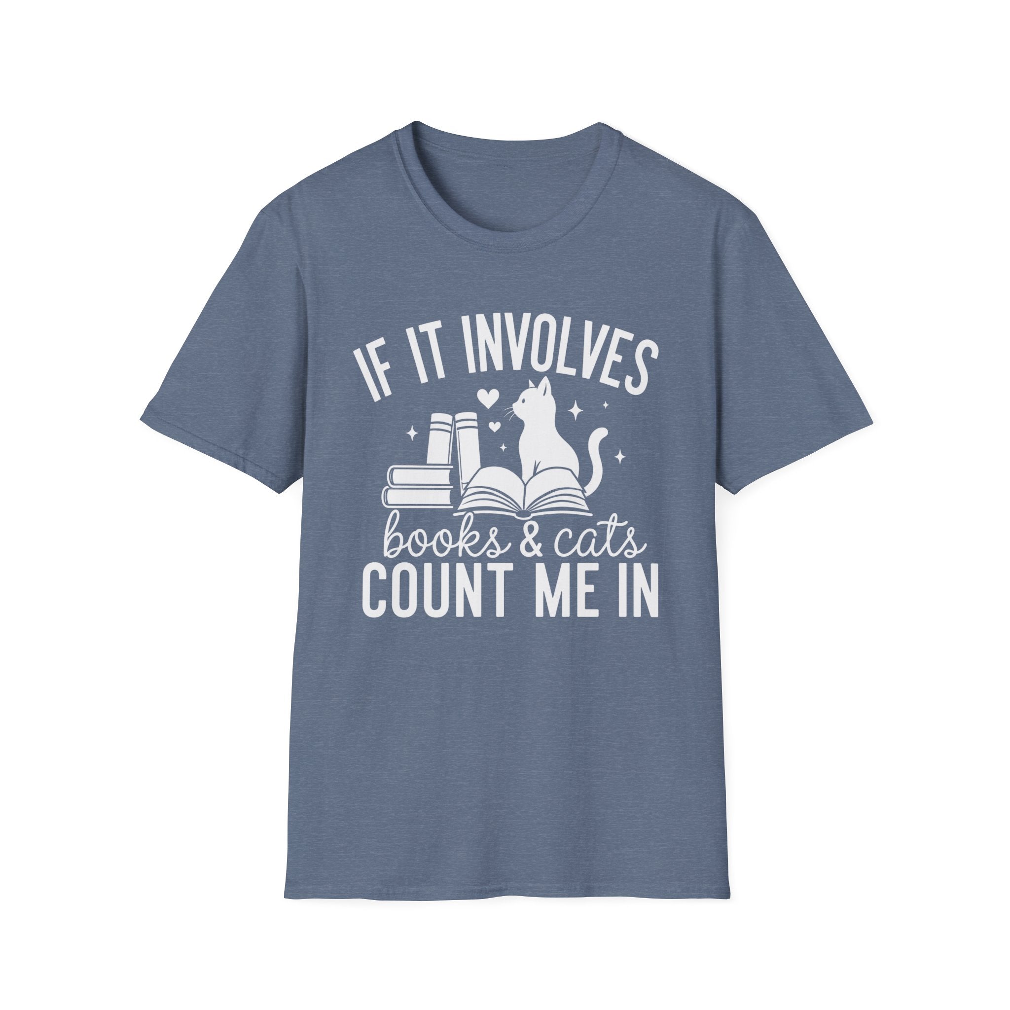 Cat Library Club T-Shirt