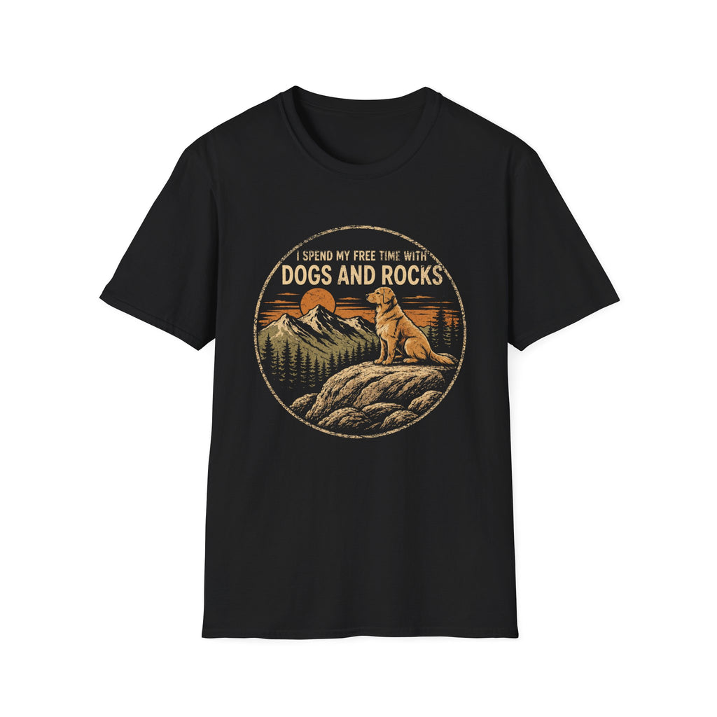 Dogs And Rocks Society T-Shirt