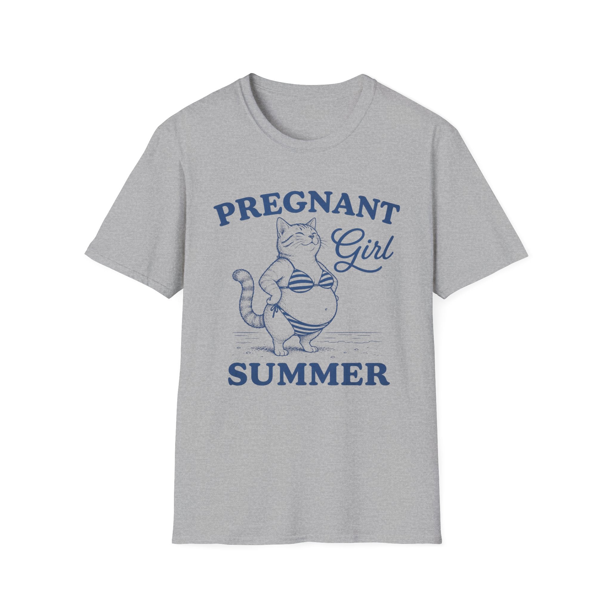 Pregnant Girl Summer T-Shirt