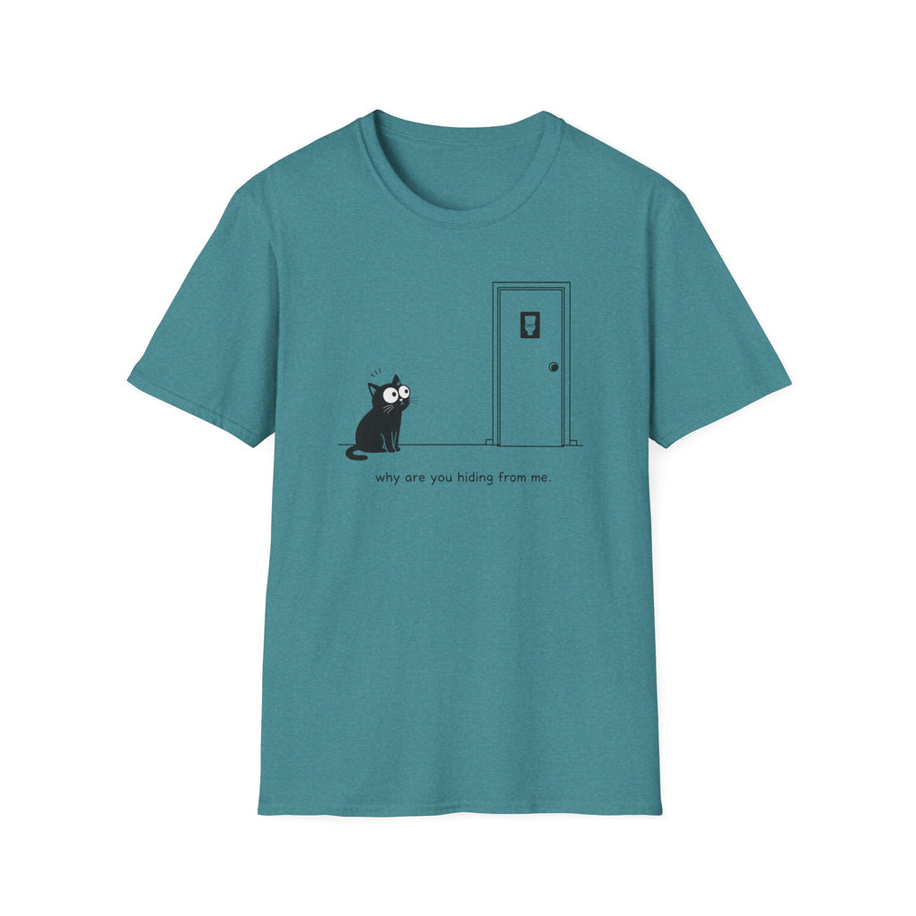 Hiding Cat T-Shirt