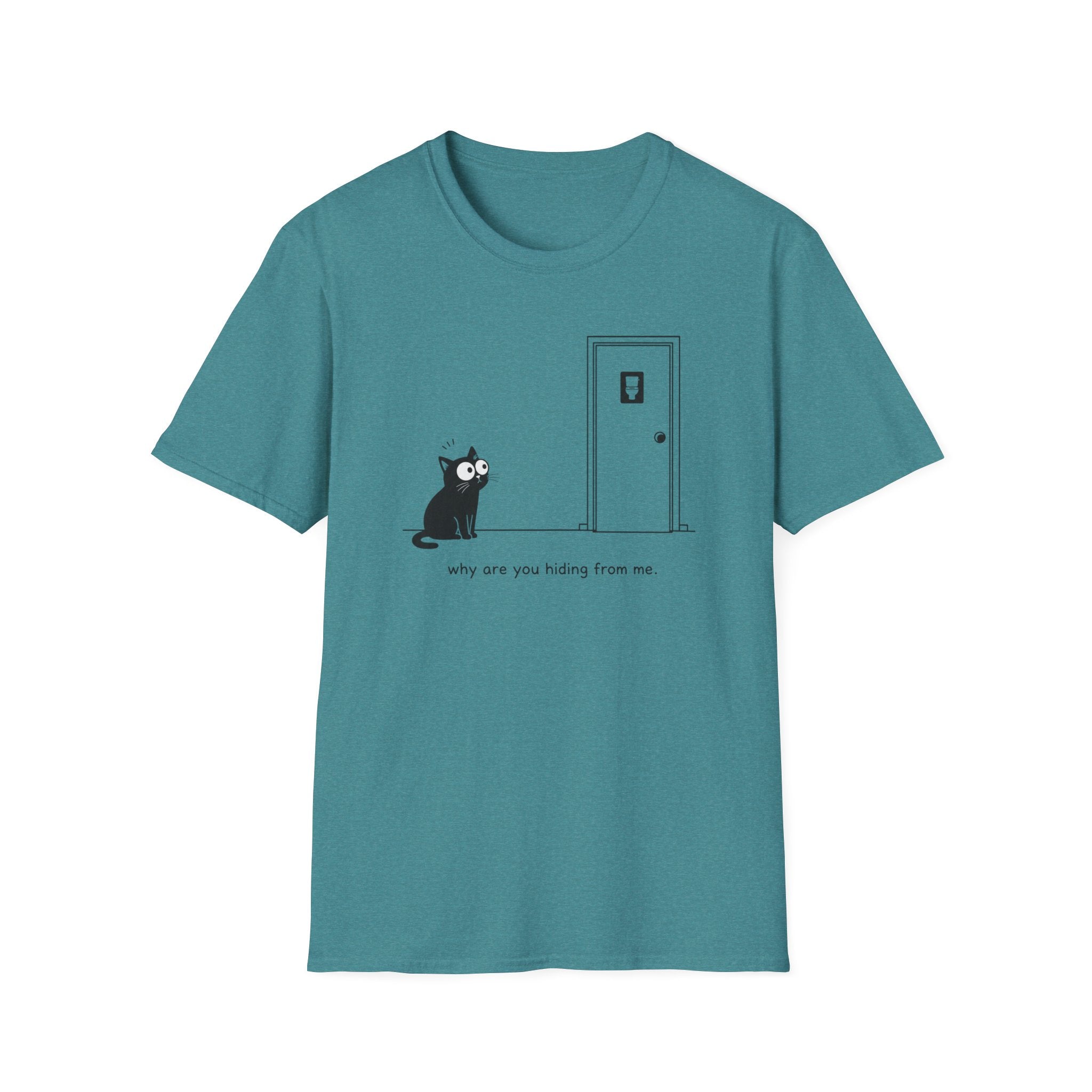 Hiding Cat T-Shirt