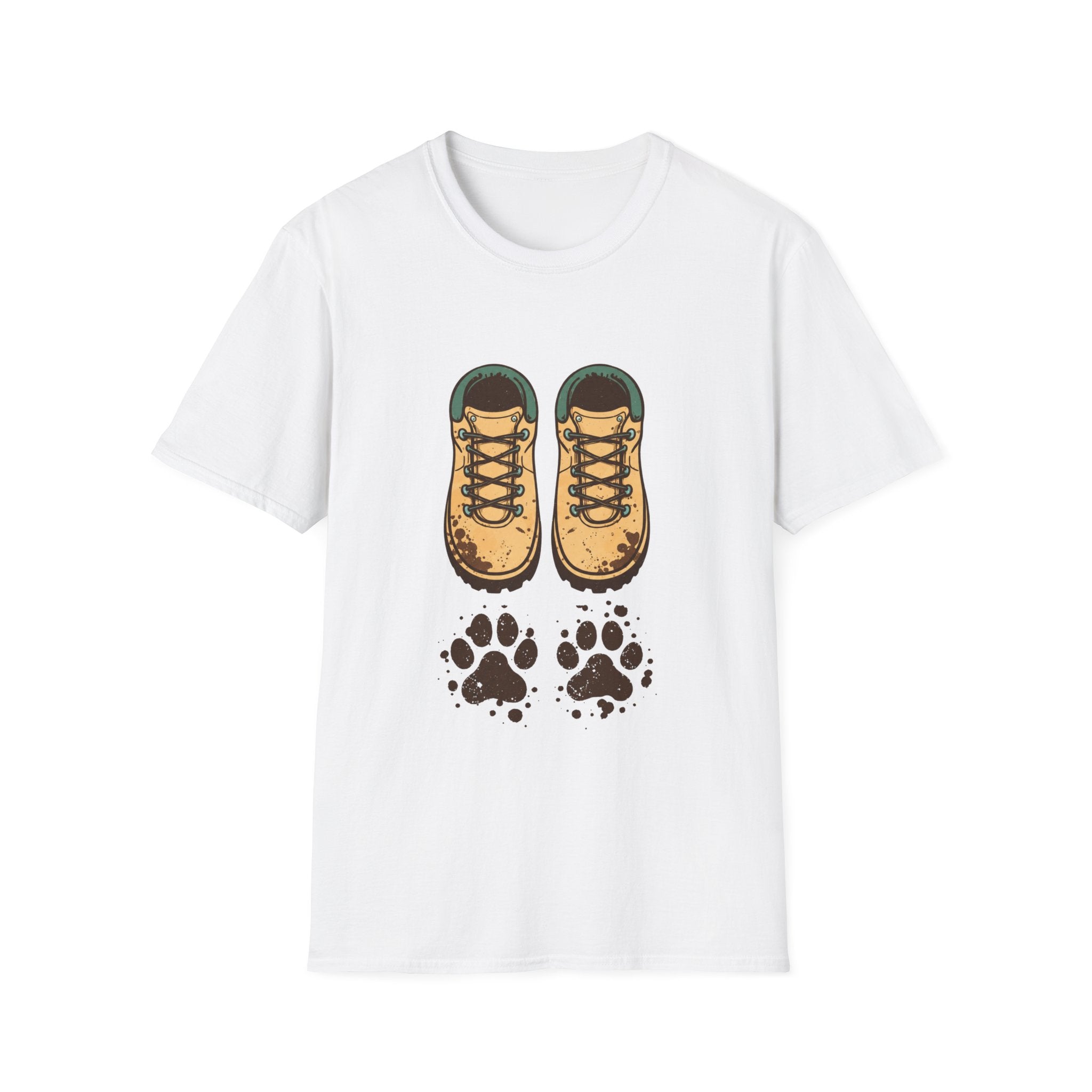 rail Dirt & Dog Prints T-Shirt