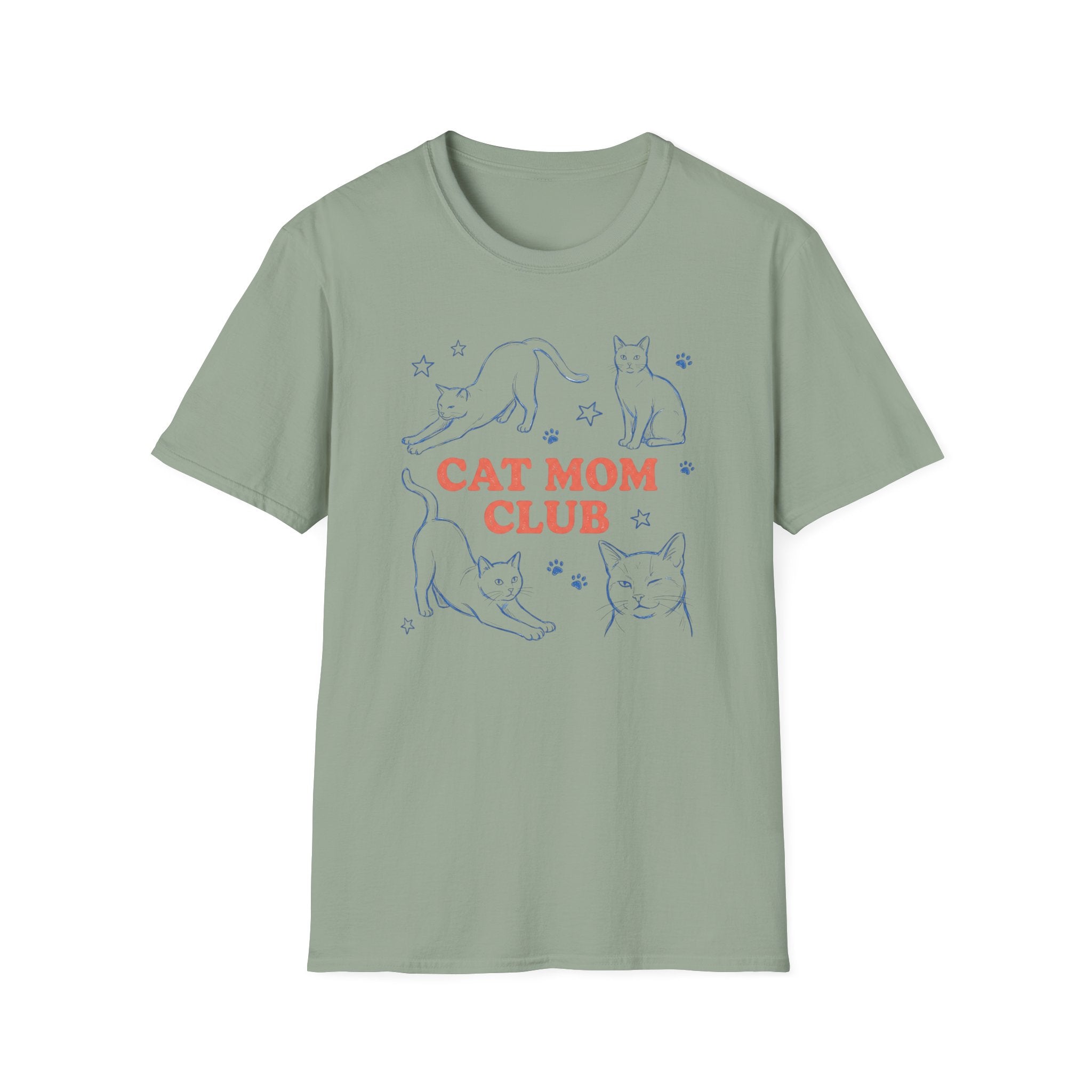 Cat Mom Club T-Shirt