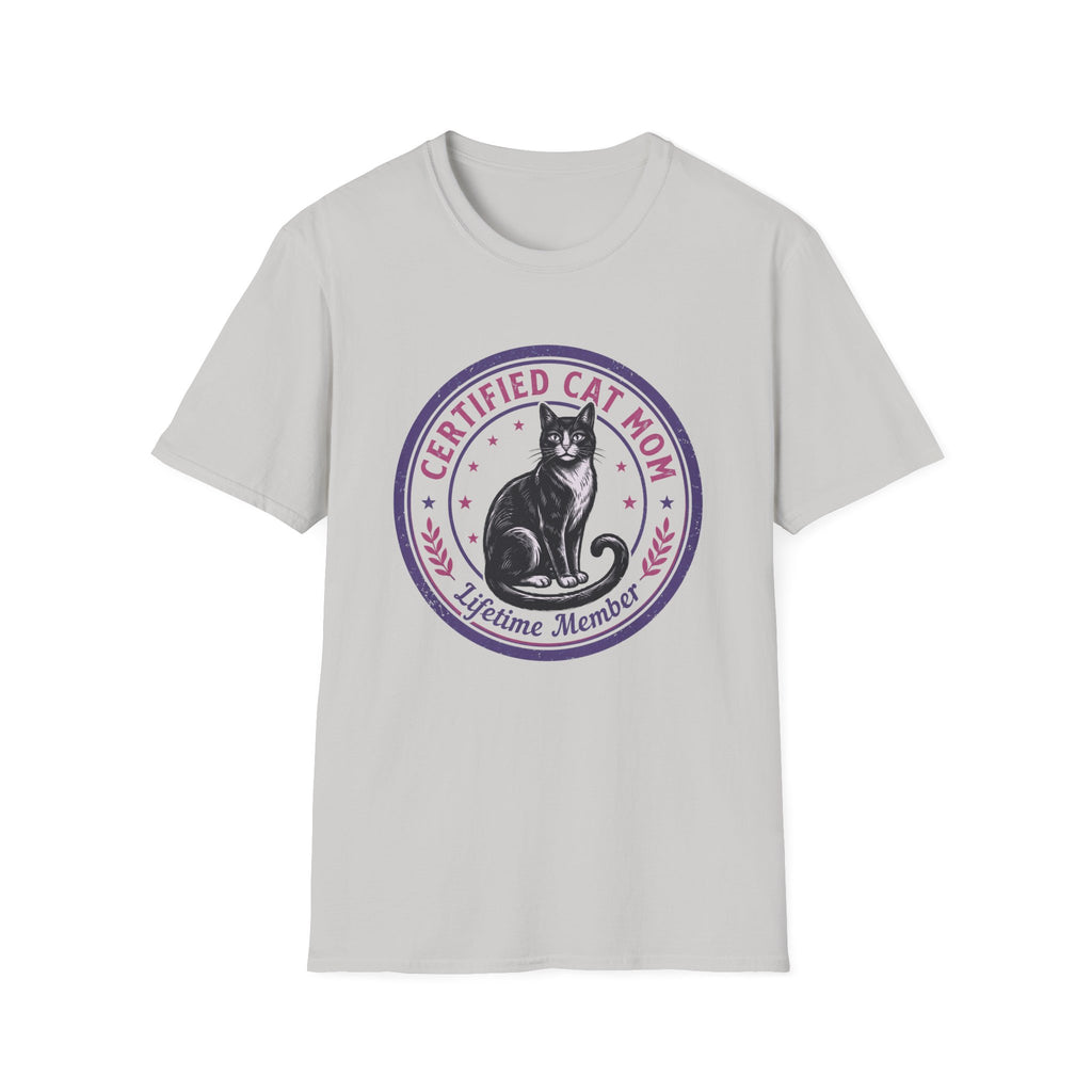 Certified Cat Mom T-Shirt