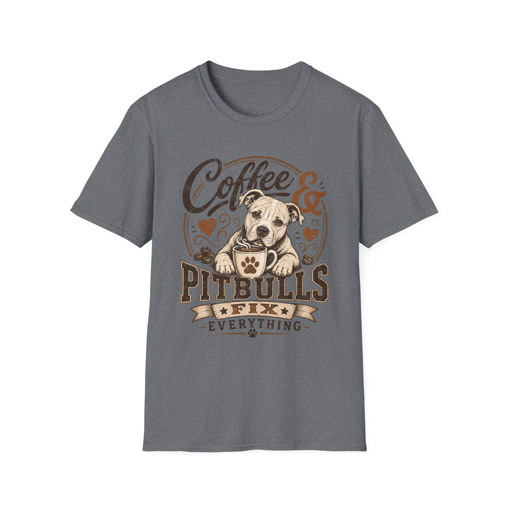 Coffee & Pitbulls T-Shirt