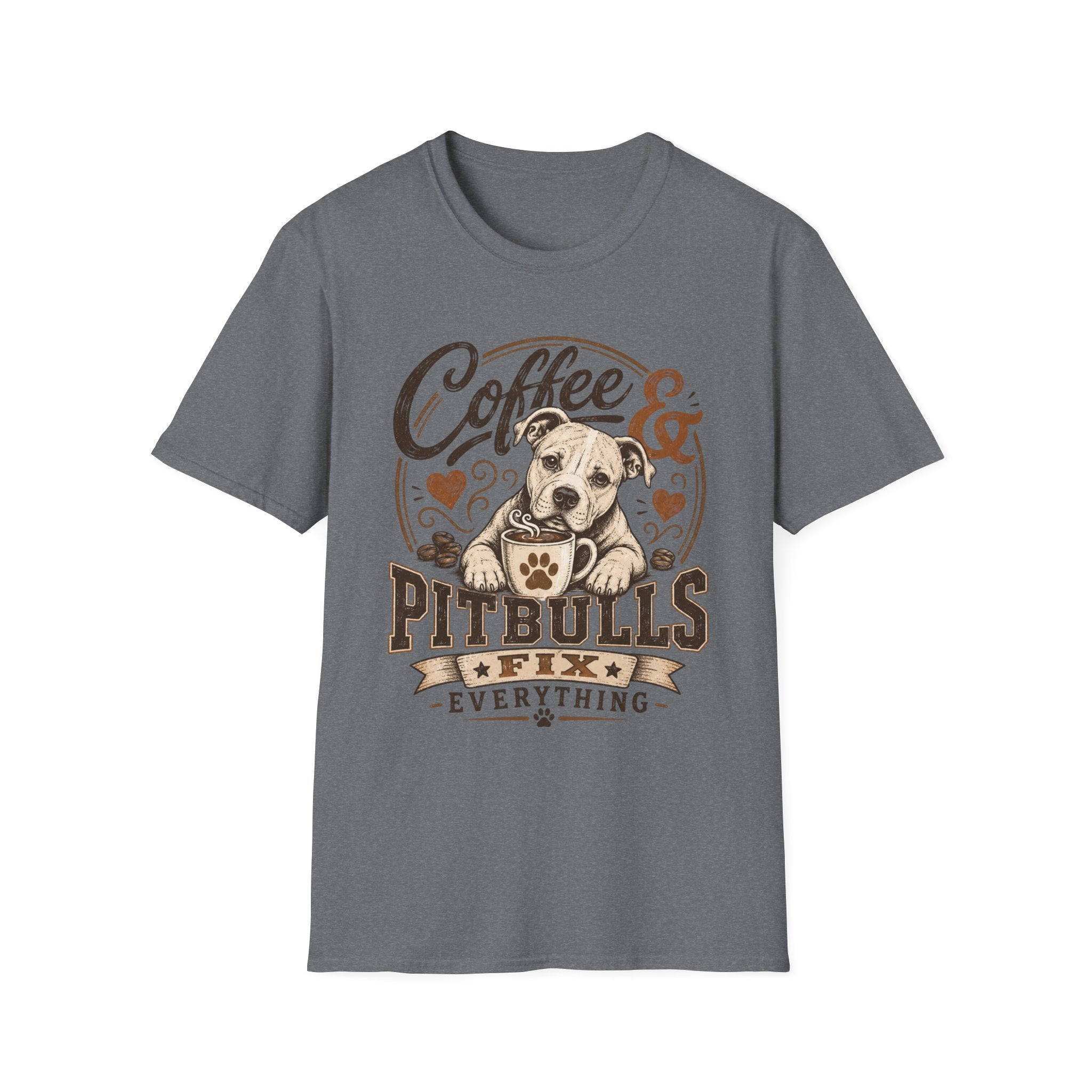 Coffee & Pitbulls T-Shirt
