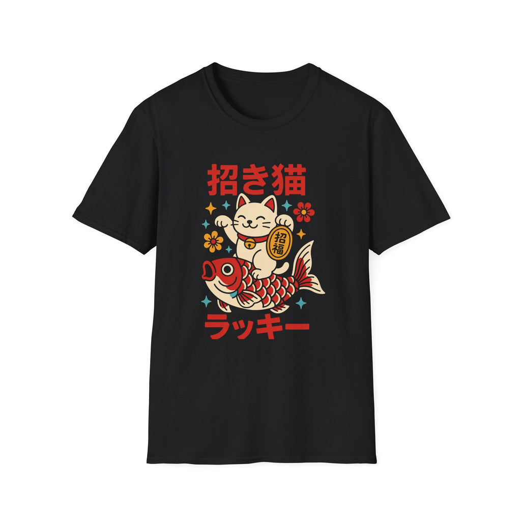 Lucky Maneki Cat T-Shirt