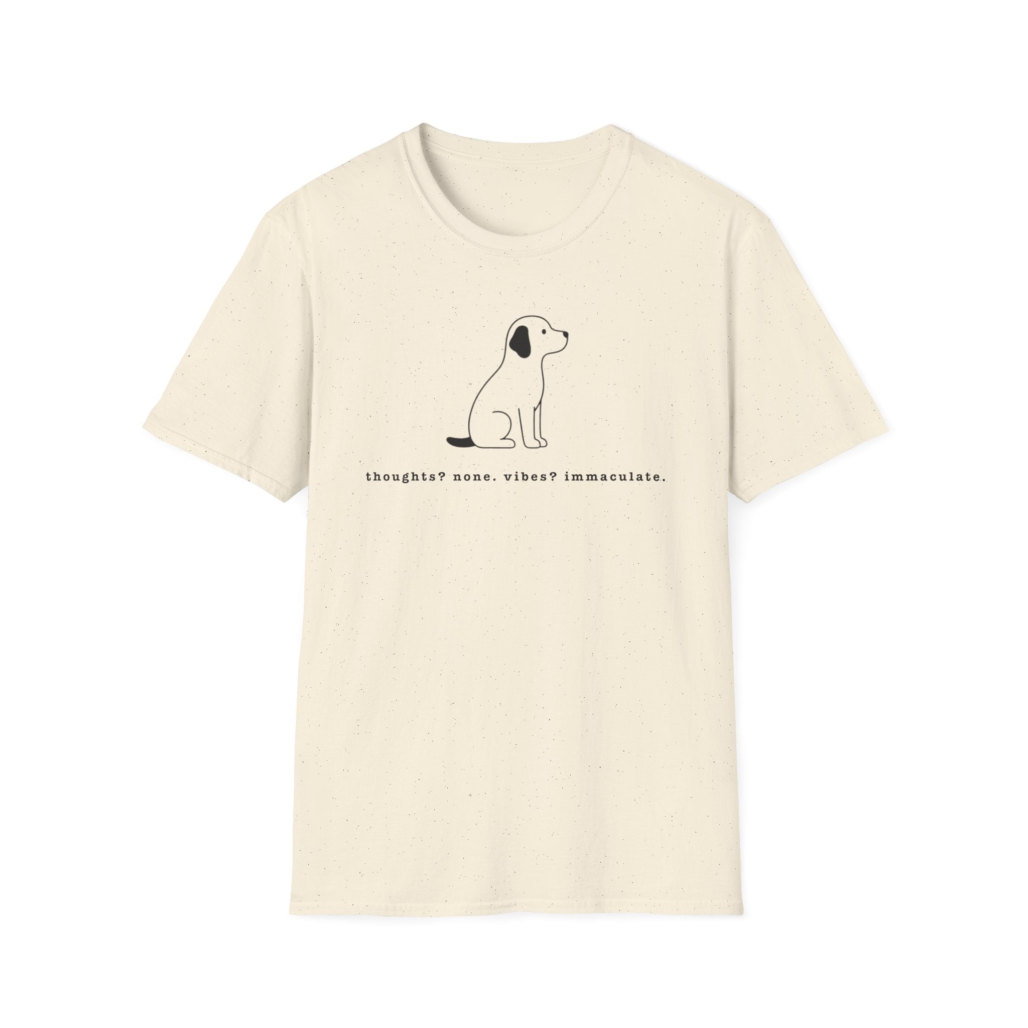 Simple Sitting Dog T-Shirt