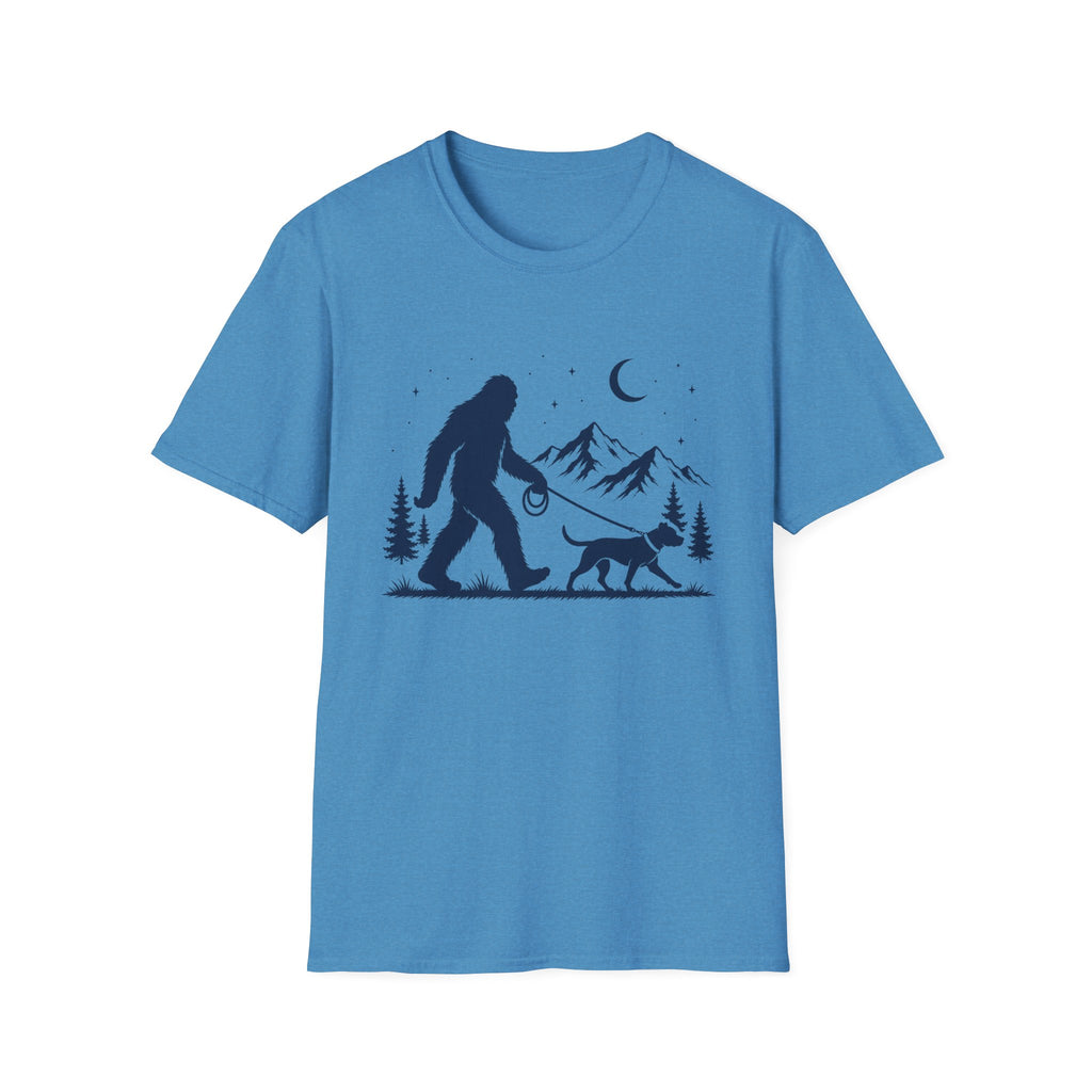 Bigfoot Has A Dog Too T-Shirt