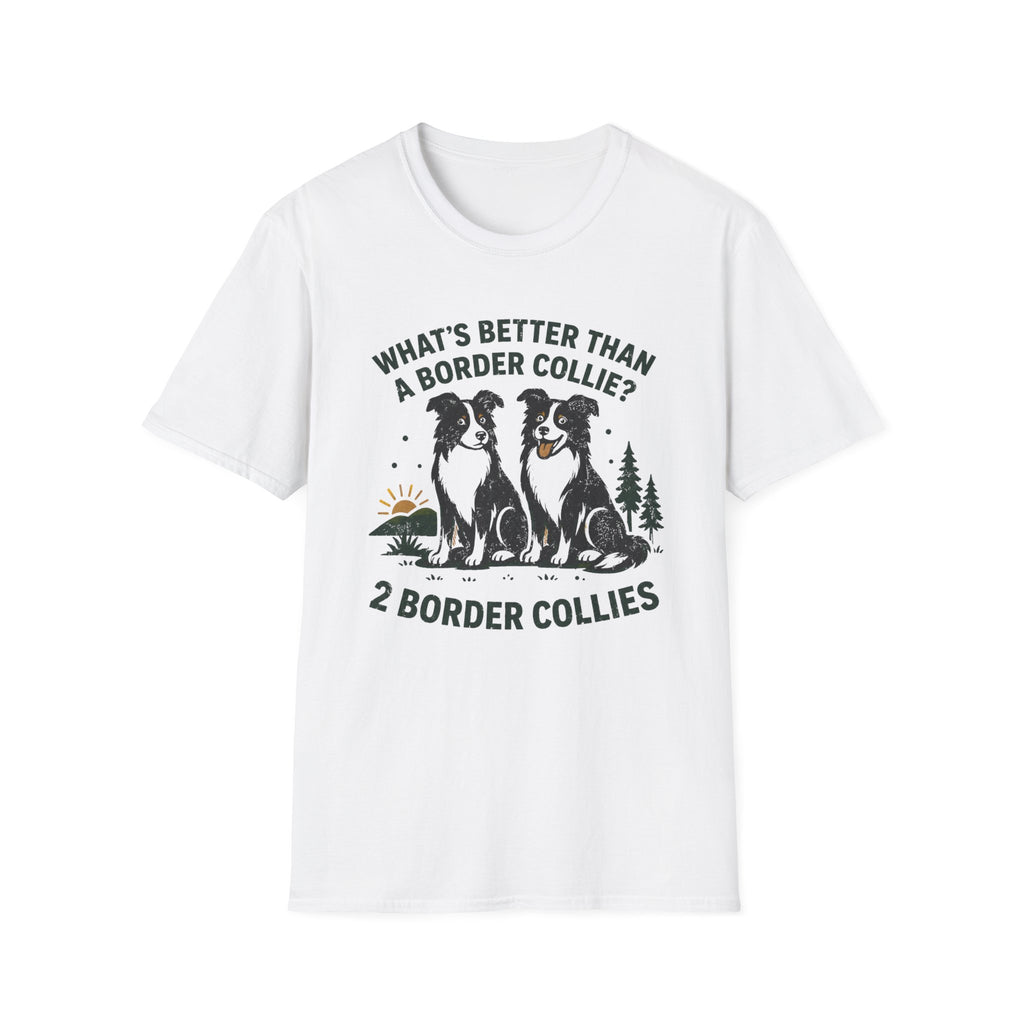 Two Border Collies, Obviously T-Shirt