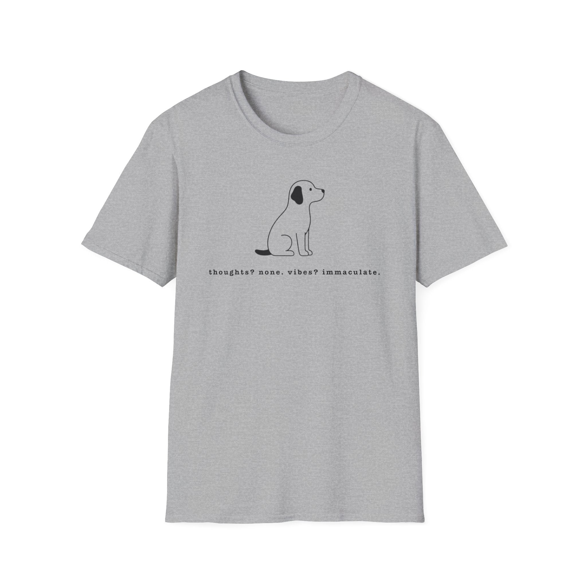 Simple Sitting Dog T-Shirt