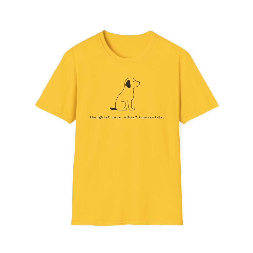 Simple Sitting Dog T-Shirt