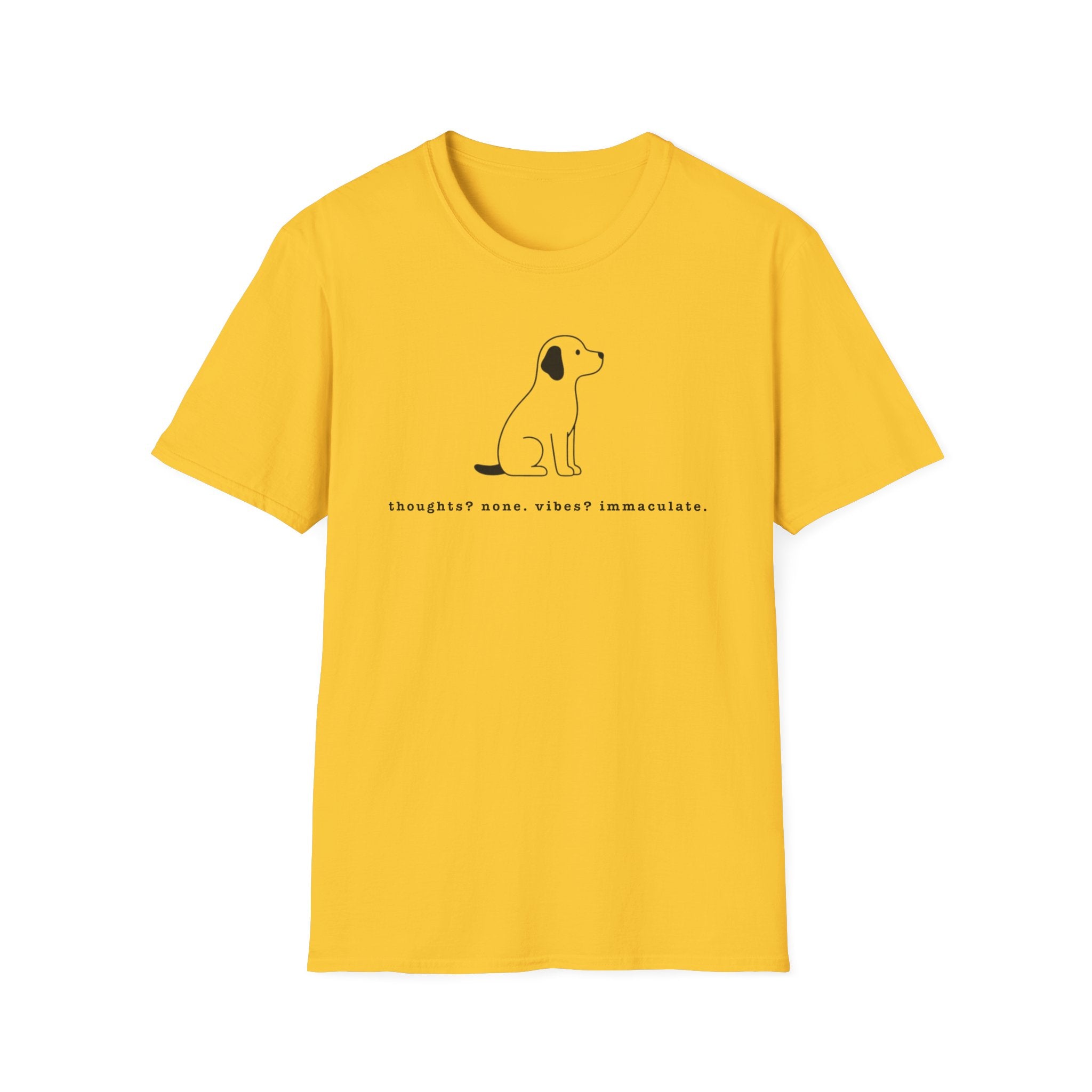 Simple Sitting Dog T-Shirt
