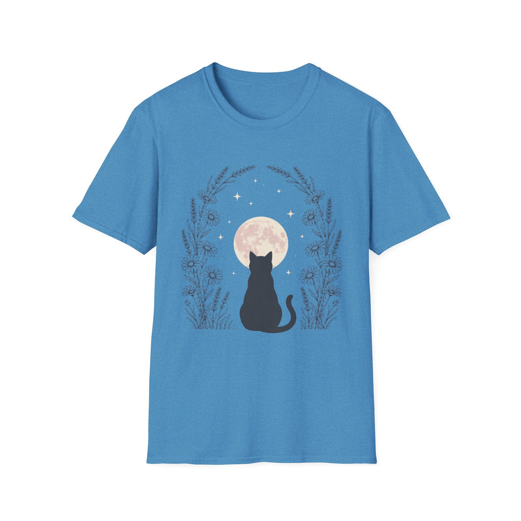 Midnight Moon Cat T-Shirt
