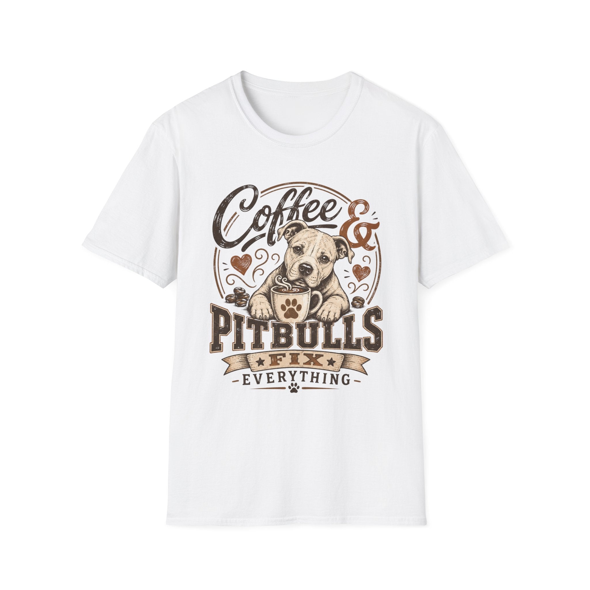 Coffee & Pitbulls T-Shirt