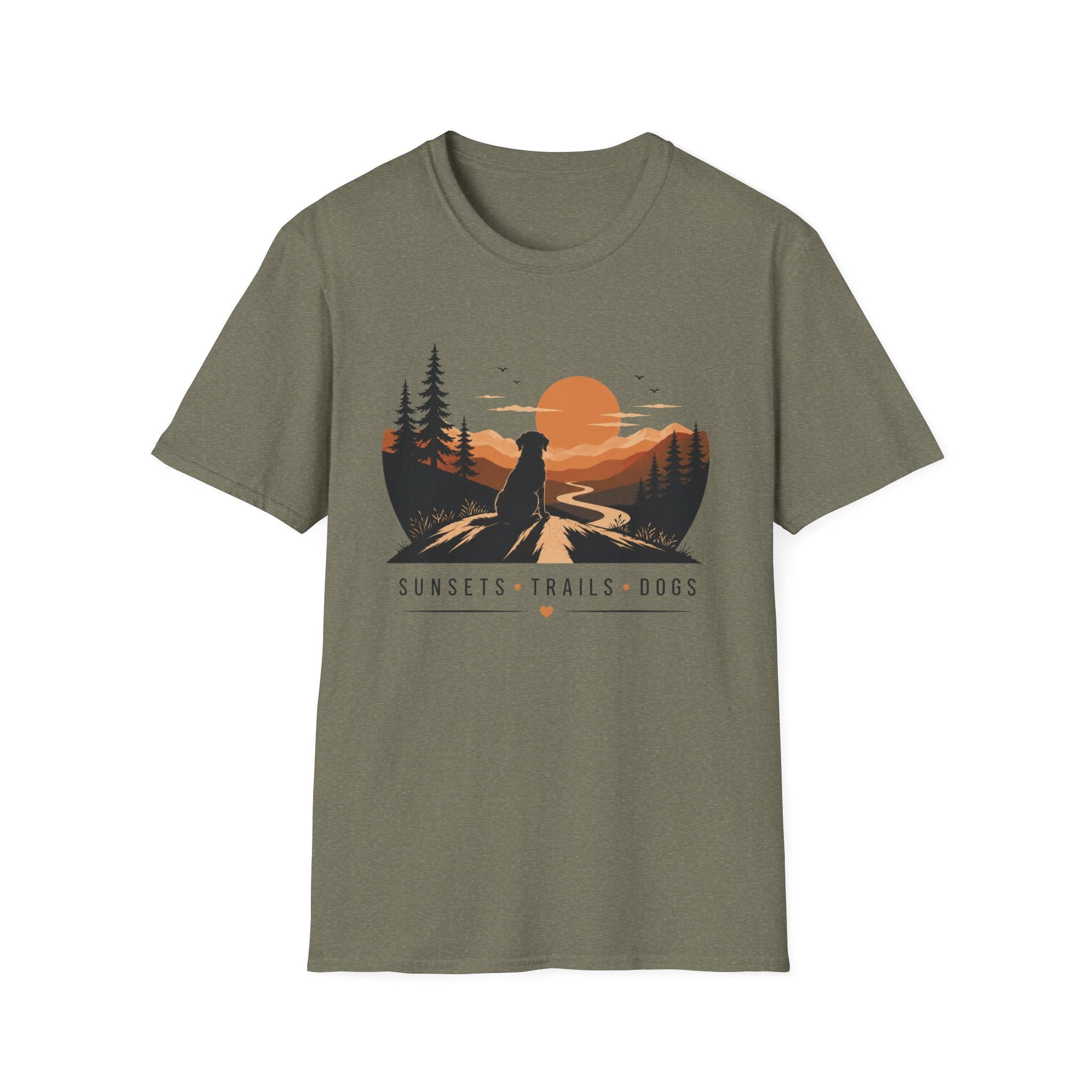 Sunsets, Trails & Dog Hair T-Shirt