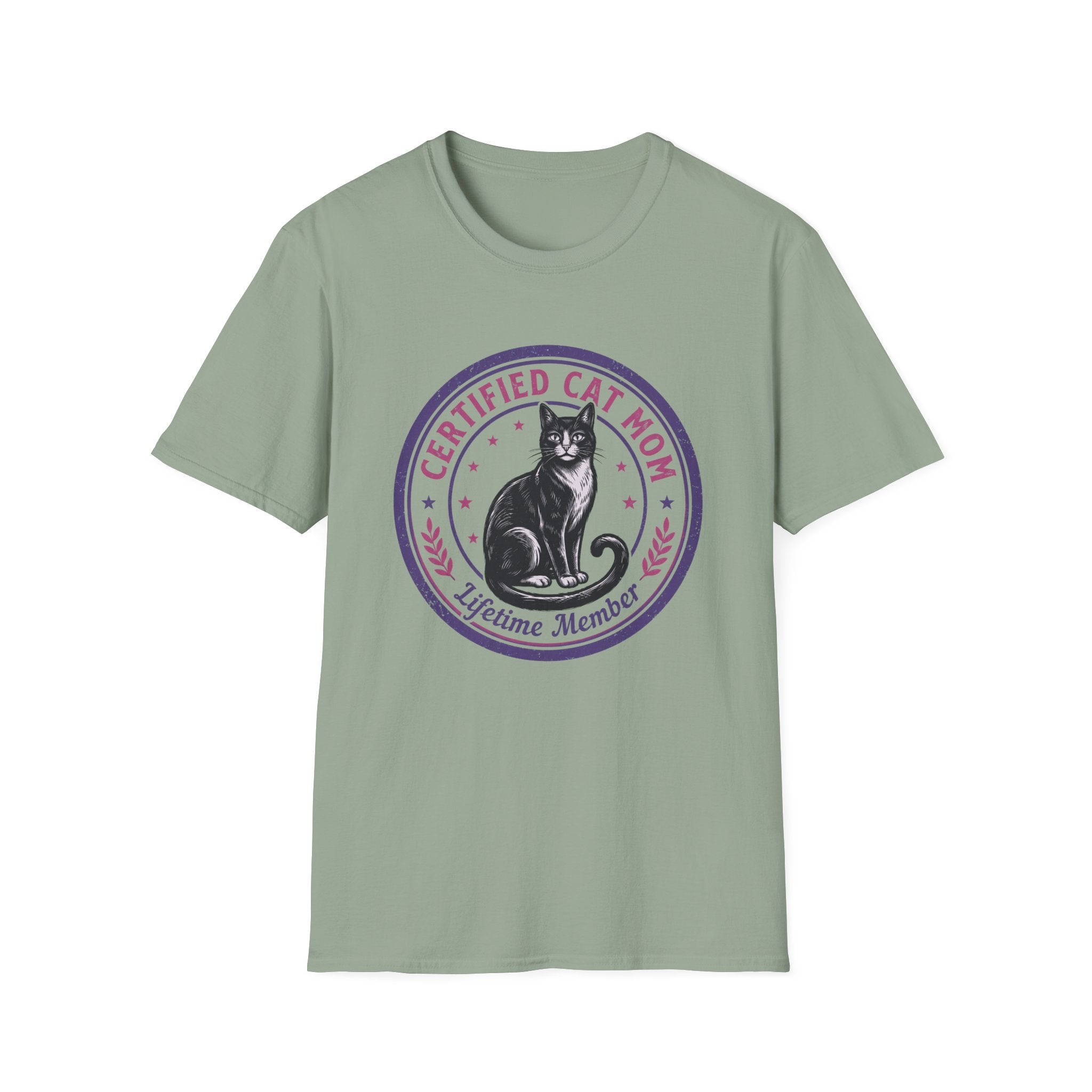 Certified Cat Mom T-Shirt