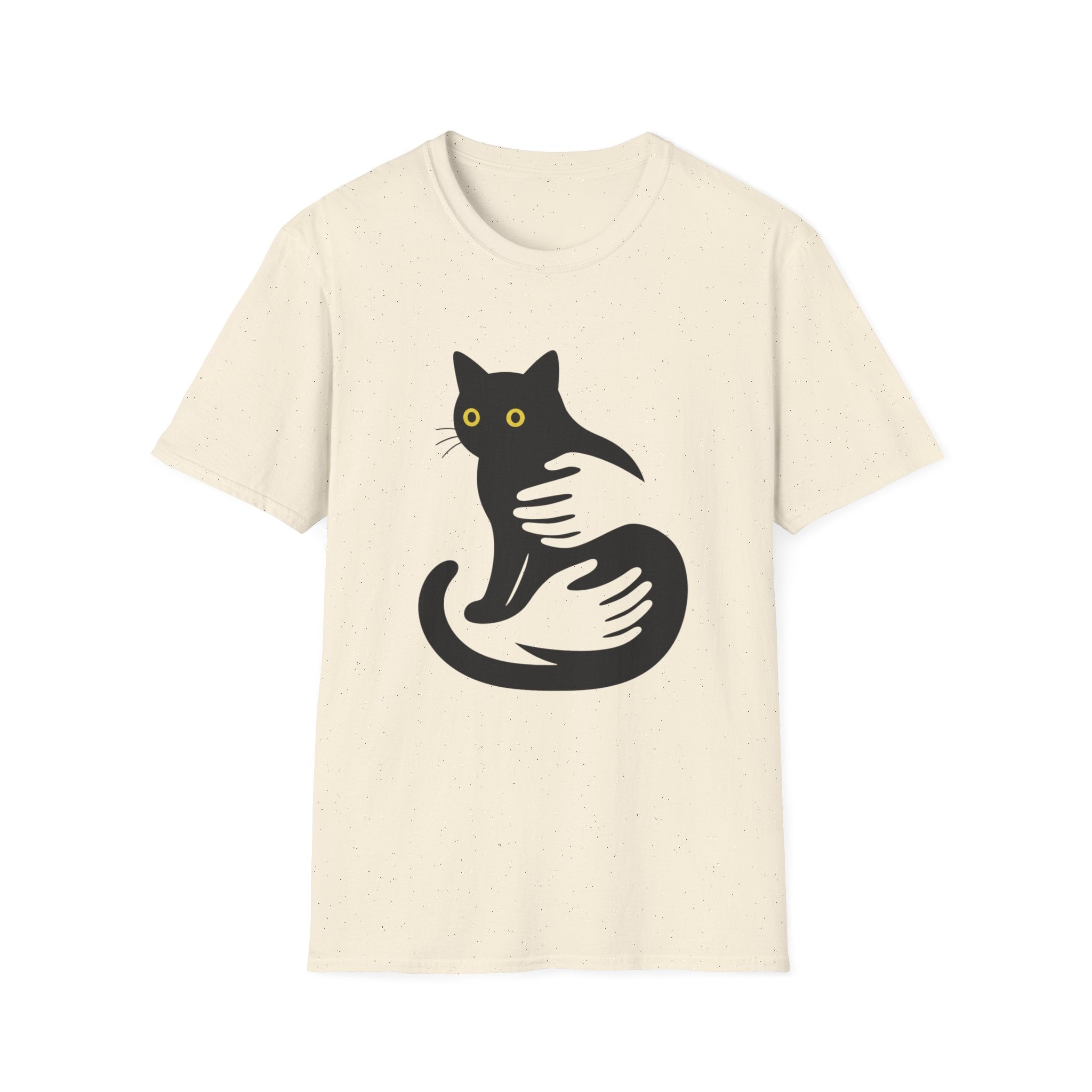 Midnight Cat Hug T-Shirt