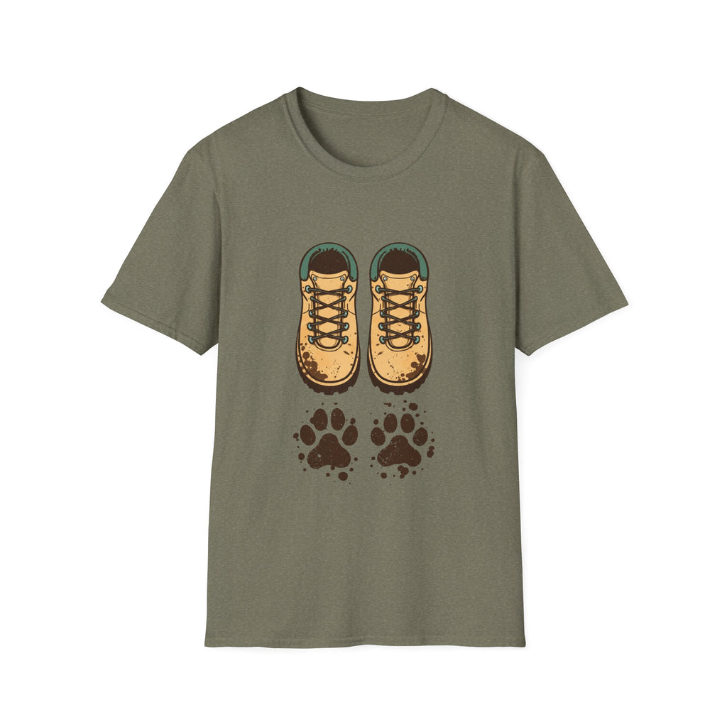 rail Dirt & Dog Prints T-Shirt