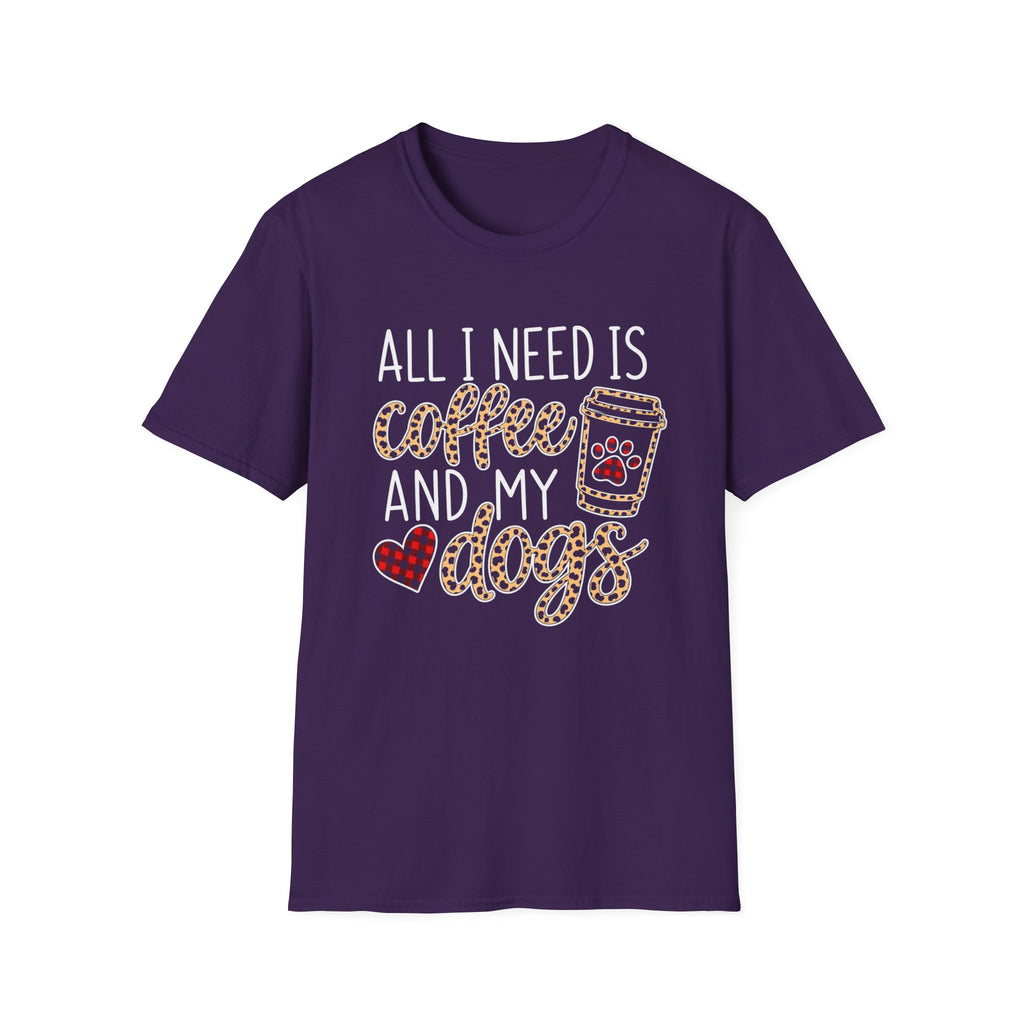 Coffee & Dogs, Obviously T-Shirt