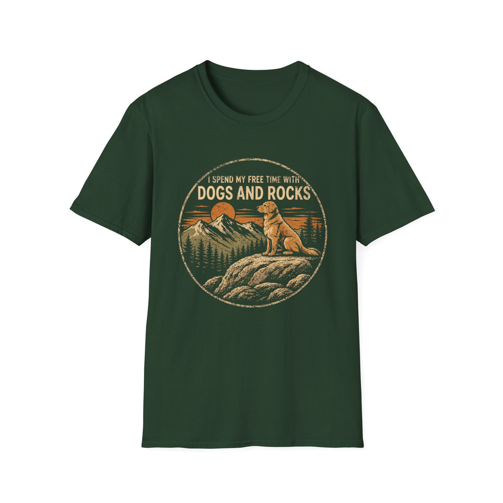 Dogs And Rocks Society T-Shirt